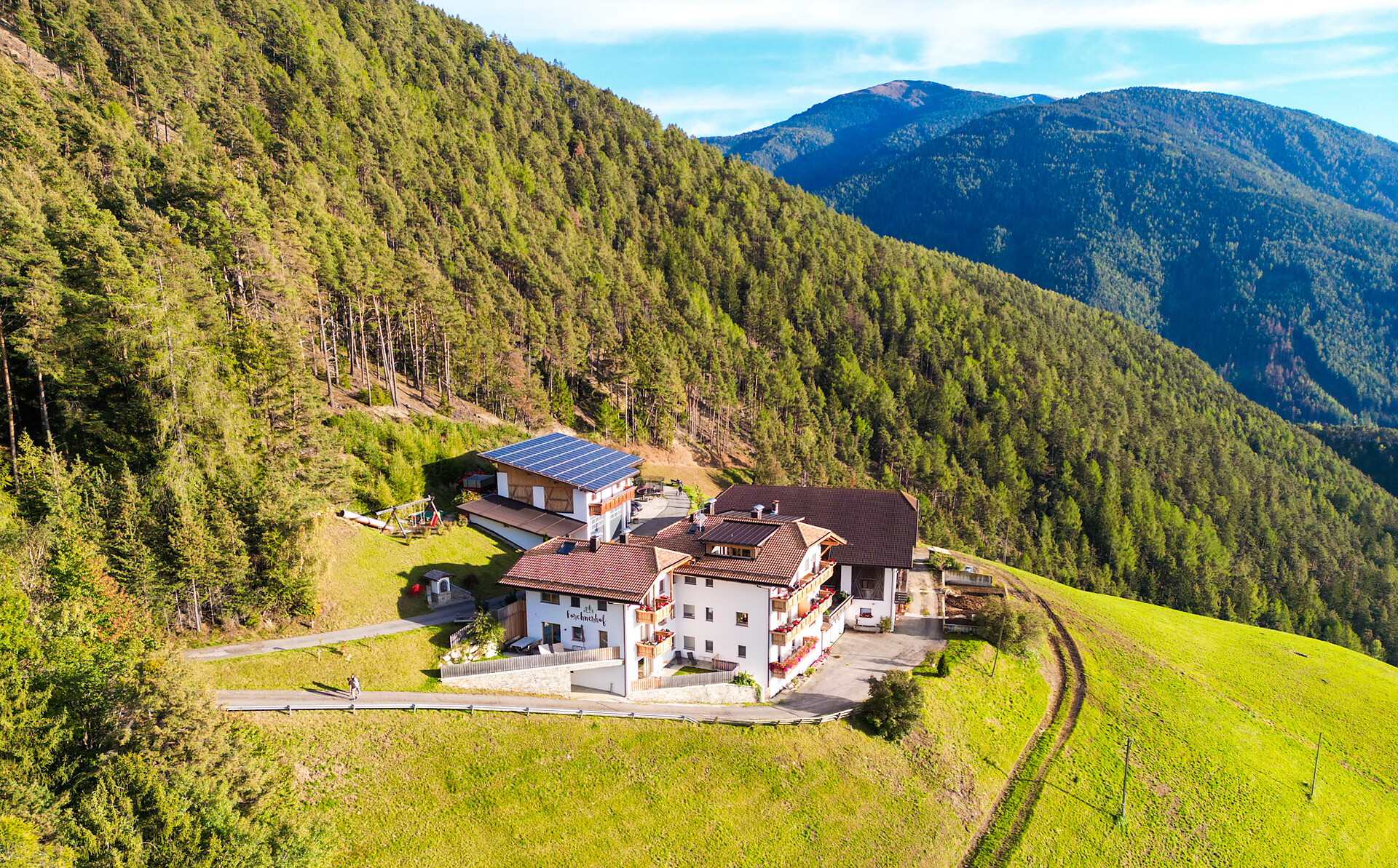 Luftaufnahme Forchnerhof