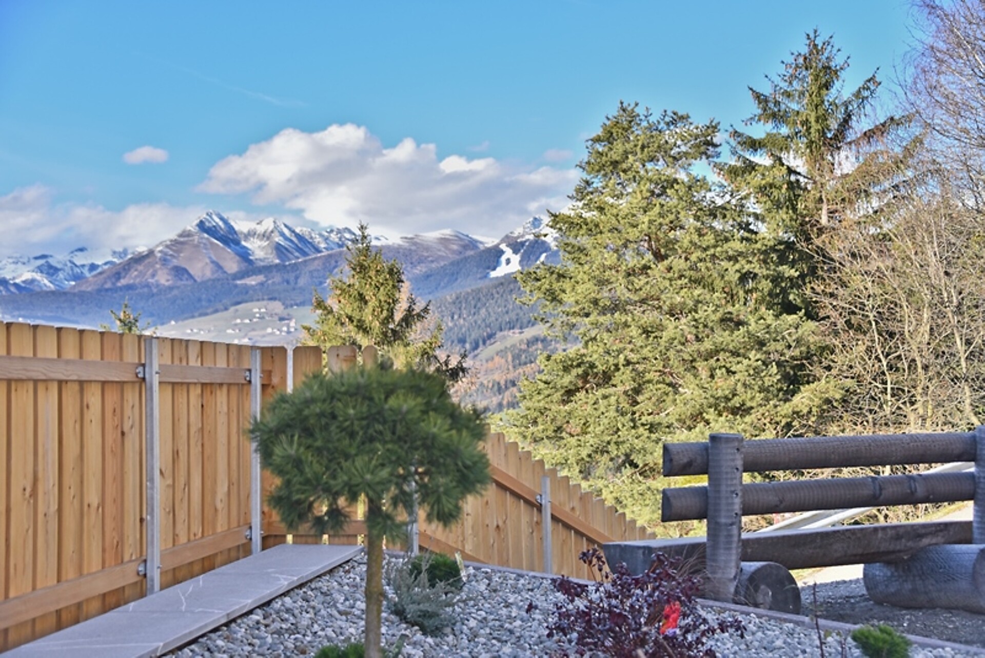 Aussicht vom Forchnerhof