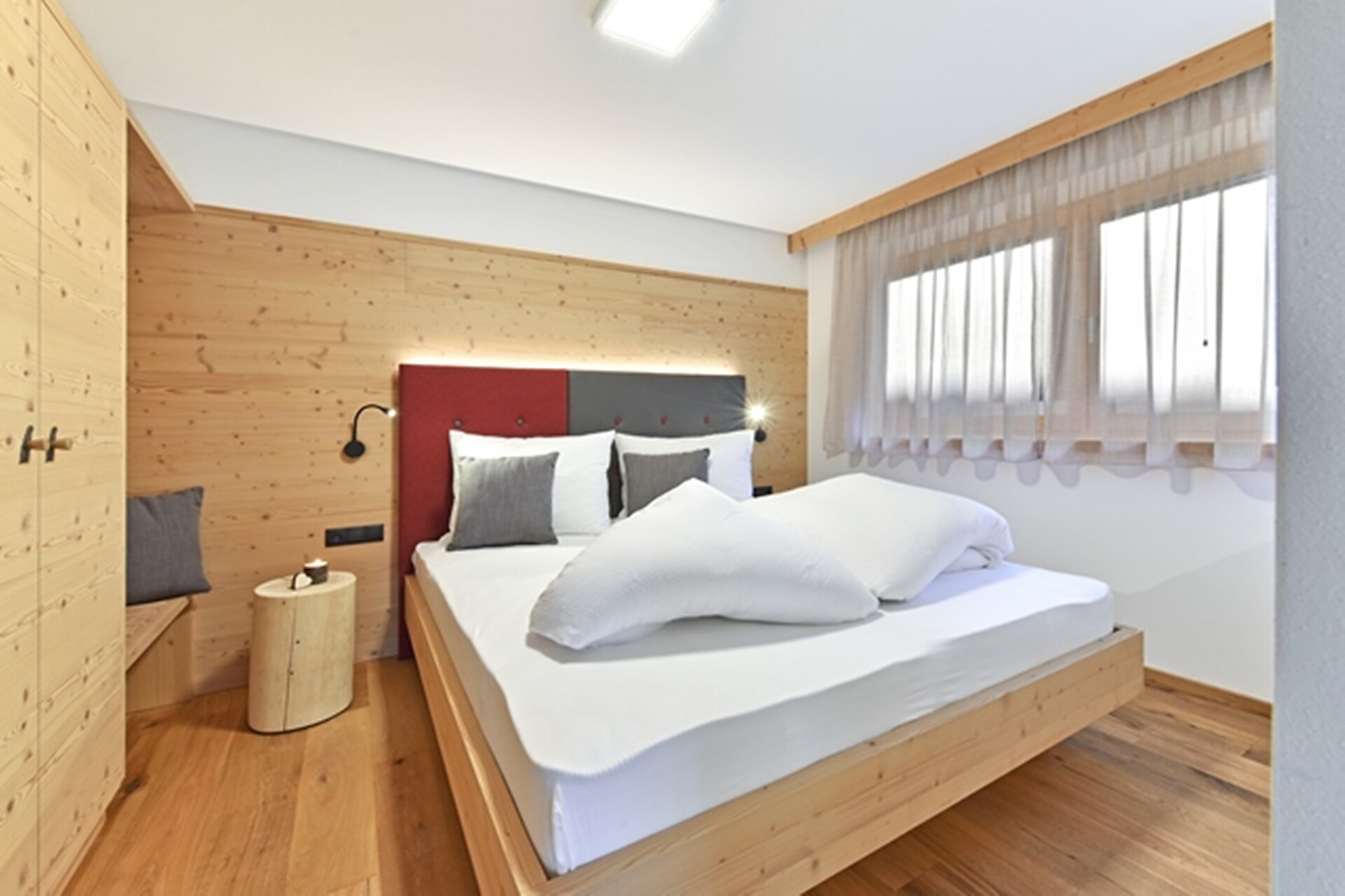 Schlafzimmer Dolomitenblick