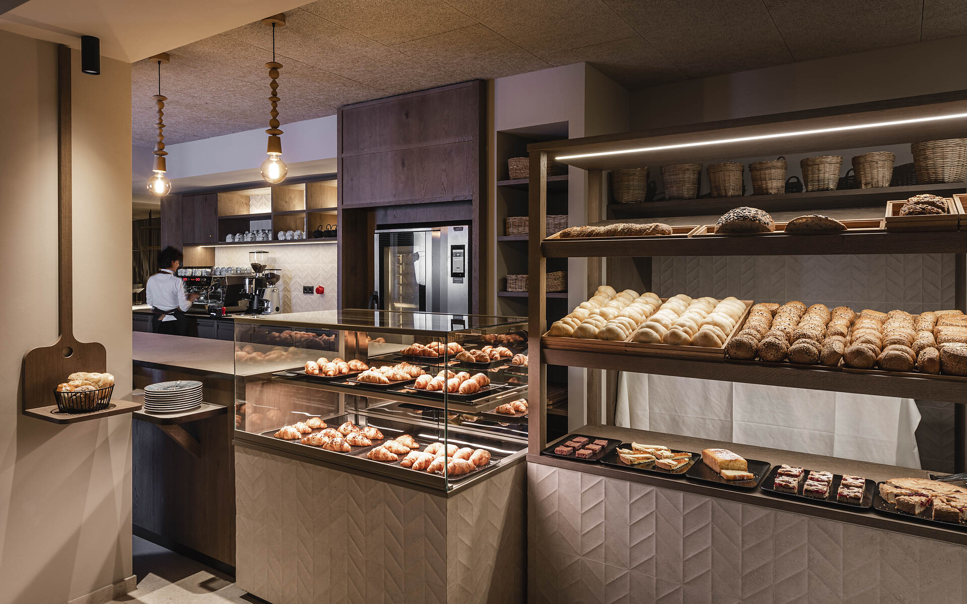 Buffet area