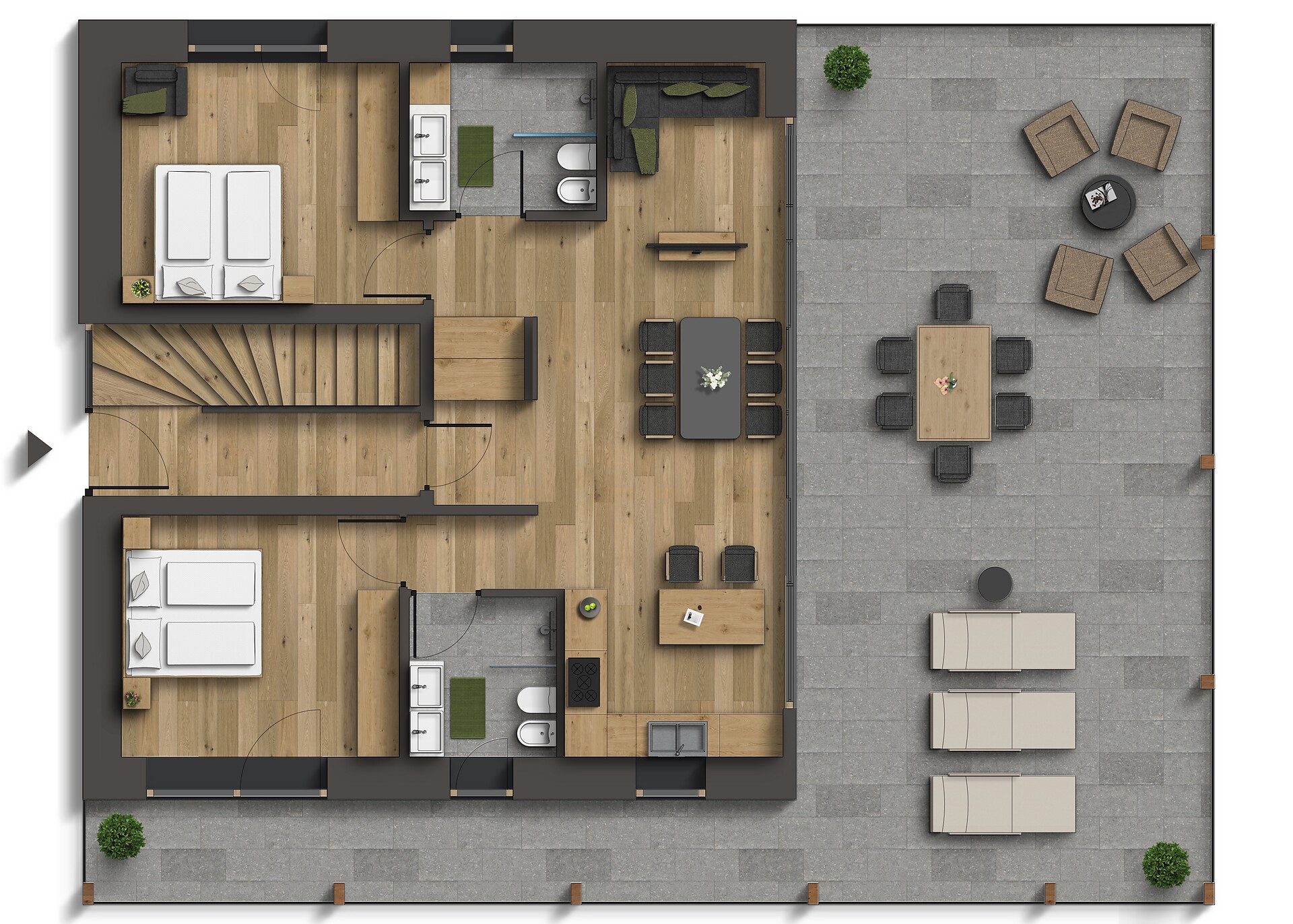 Penthouse Suite | Mountain Residece Clara