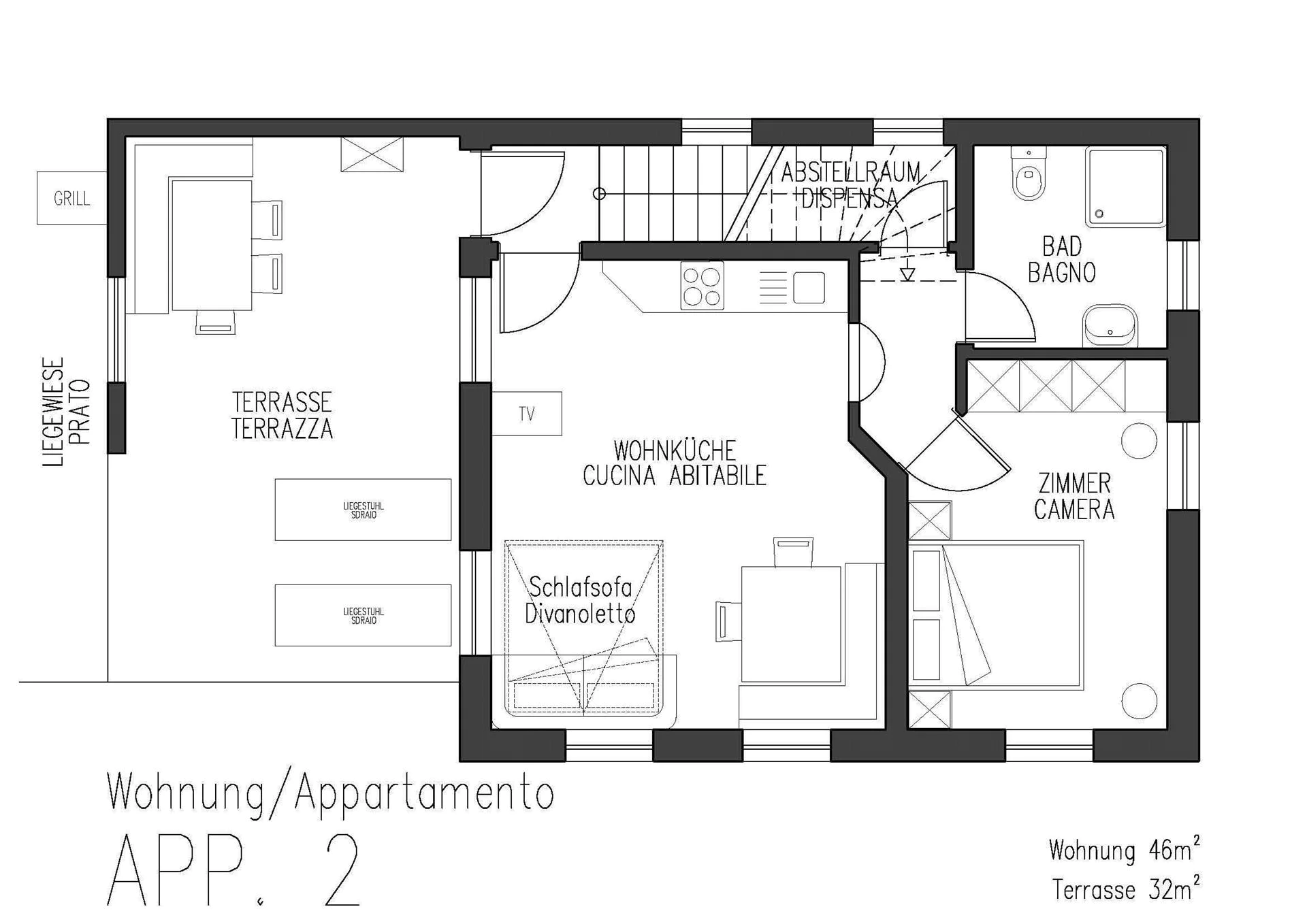 Appartamento Auhaus Martello 10 suedtirol.info