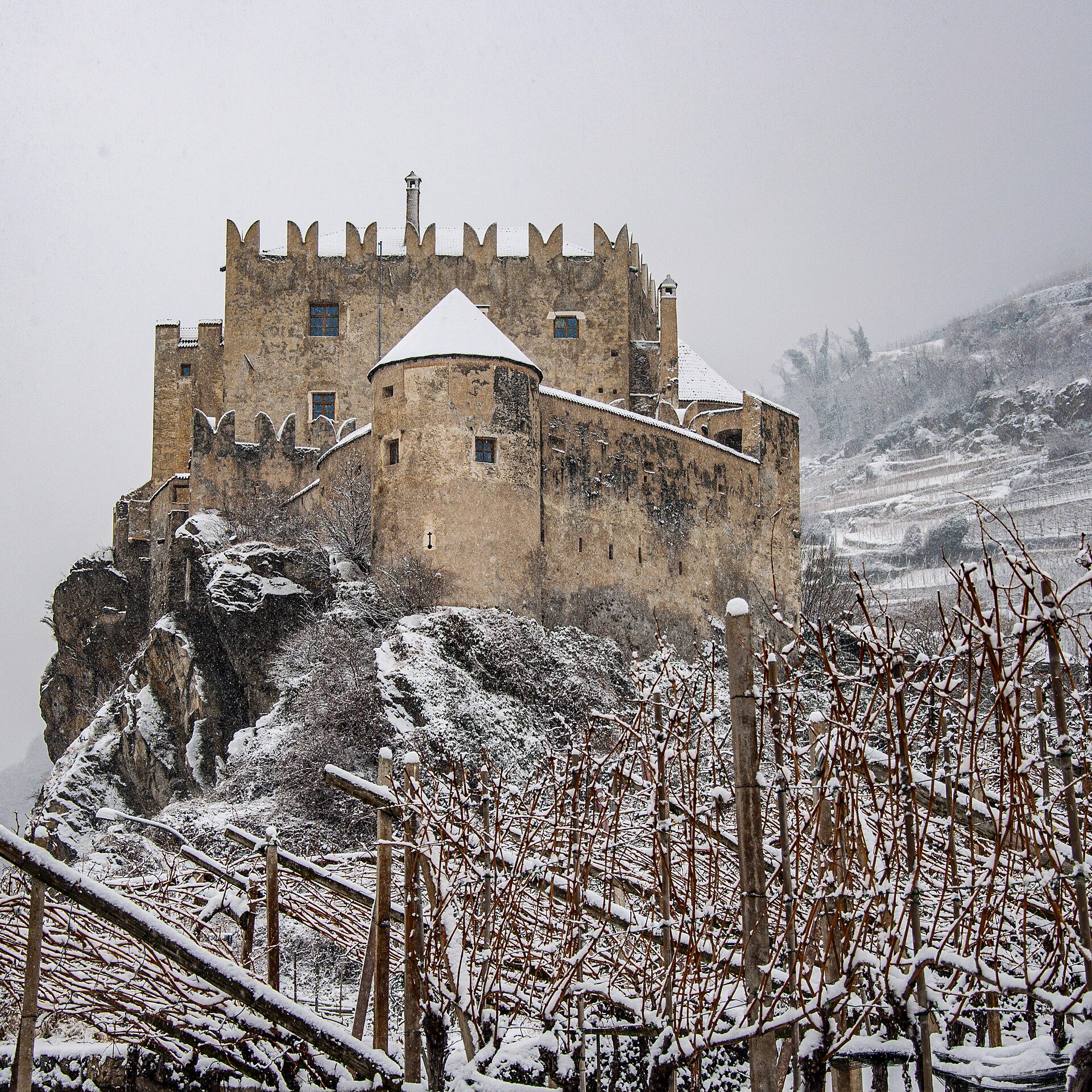 Schloss Kastelbell Winter