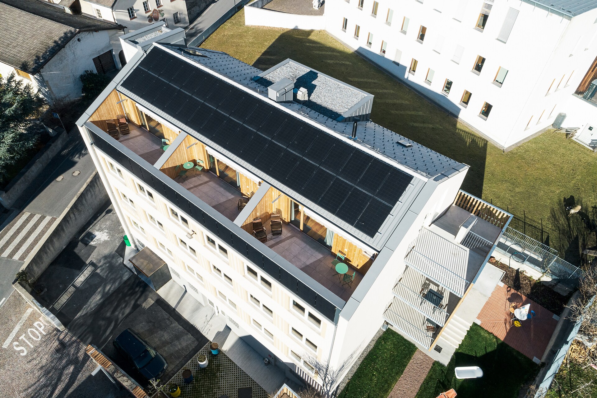 Finka aerial view