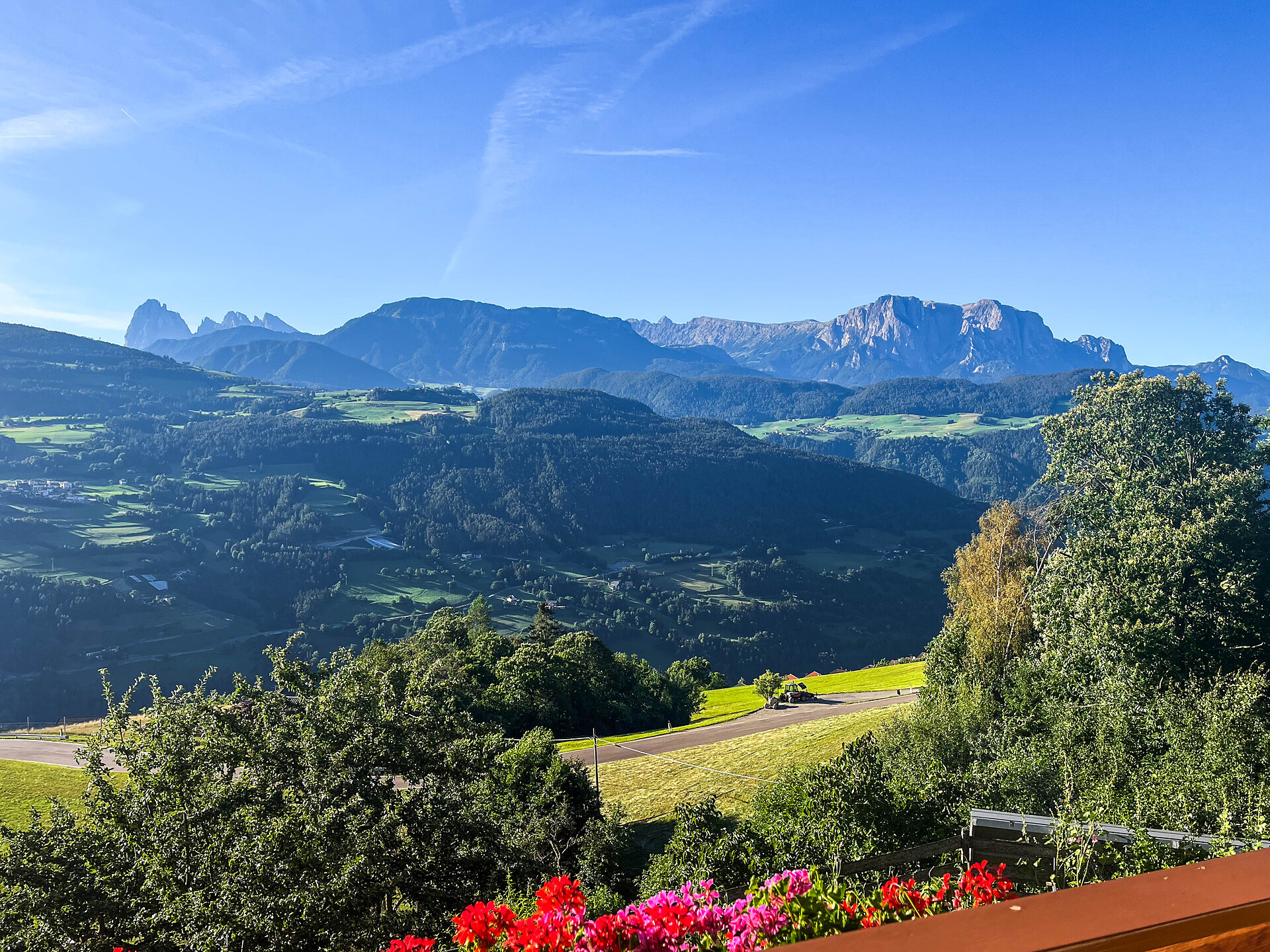 Panoramablick am Falserhof