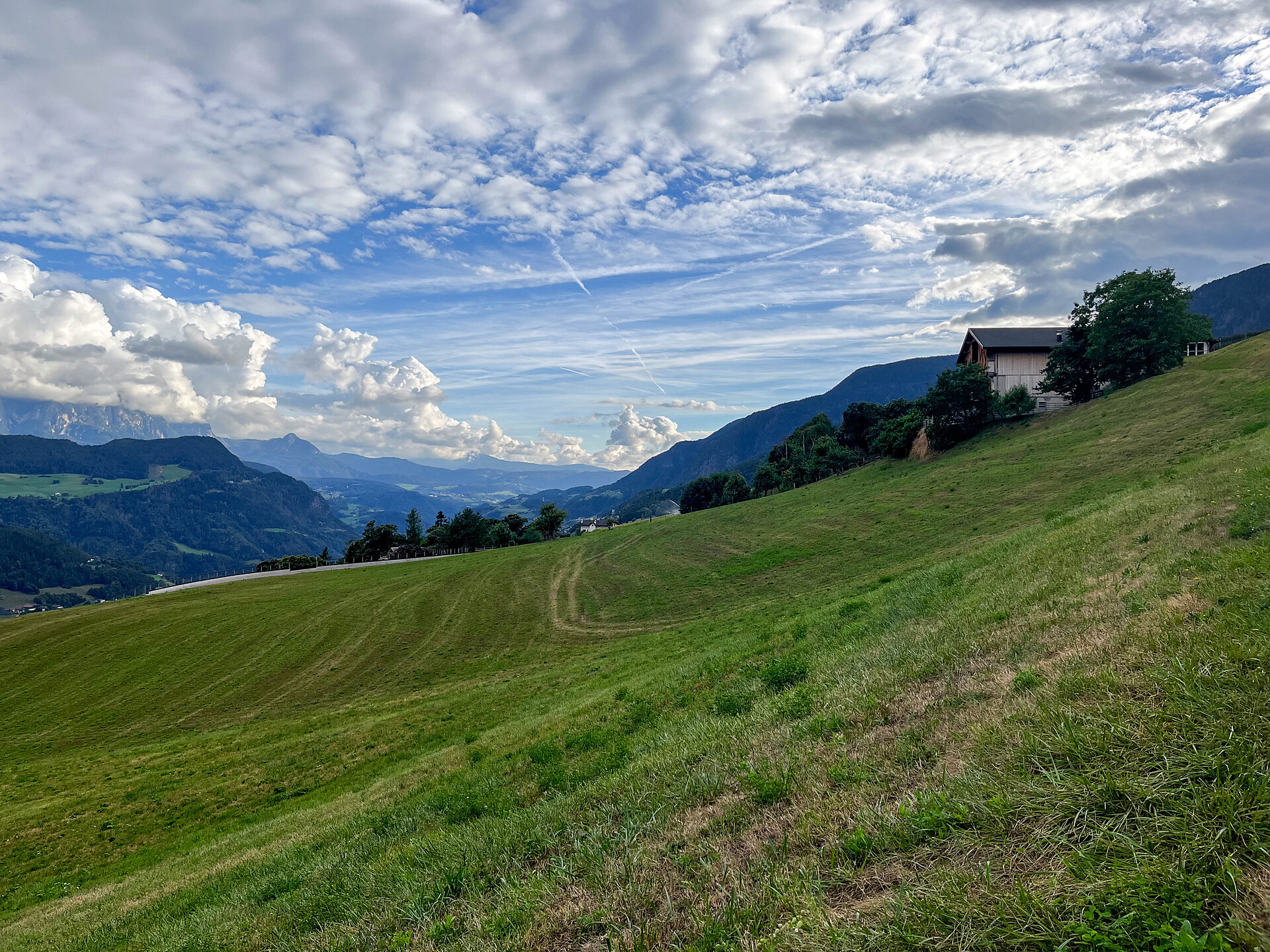 Panoramablick am Falserhof