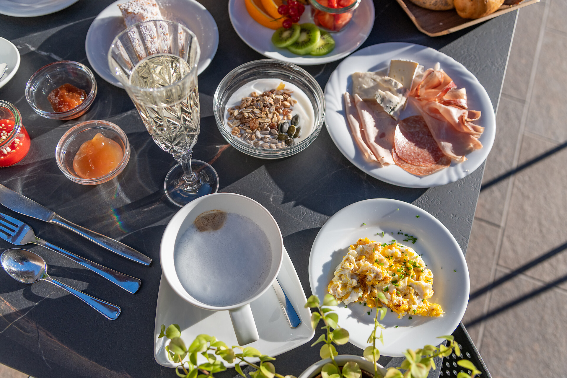 Eierspeisen beim Frühstück