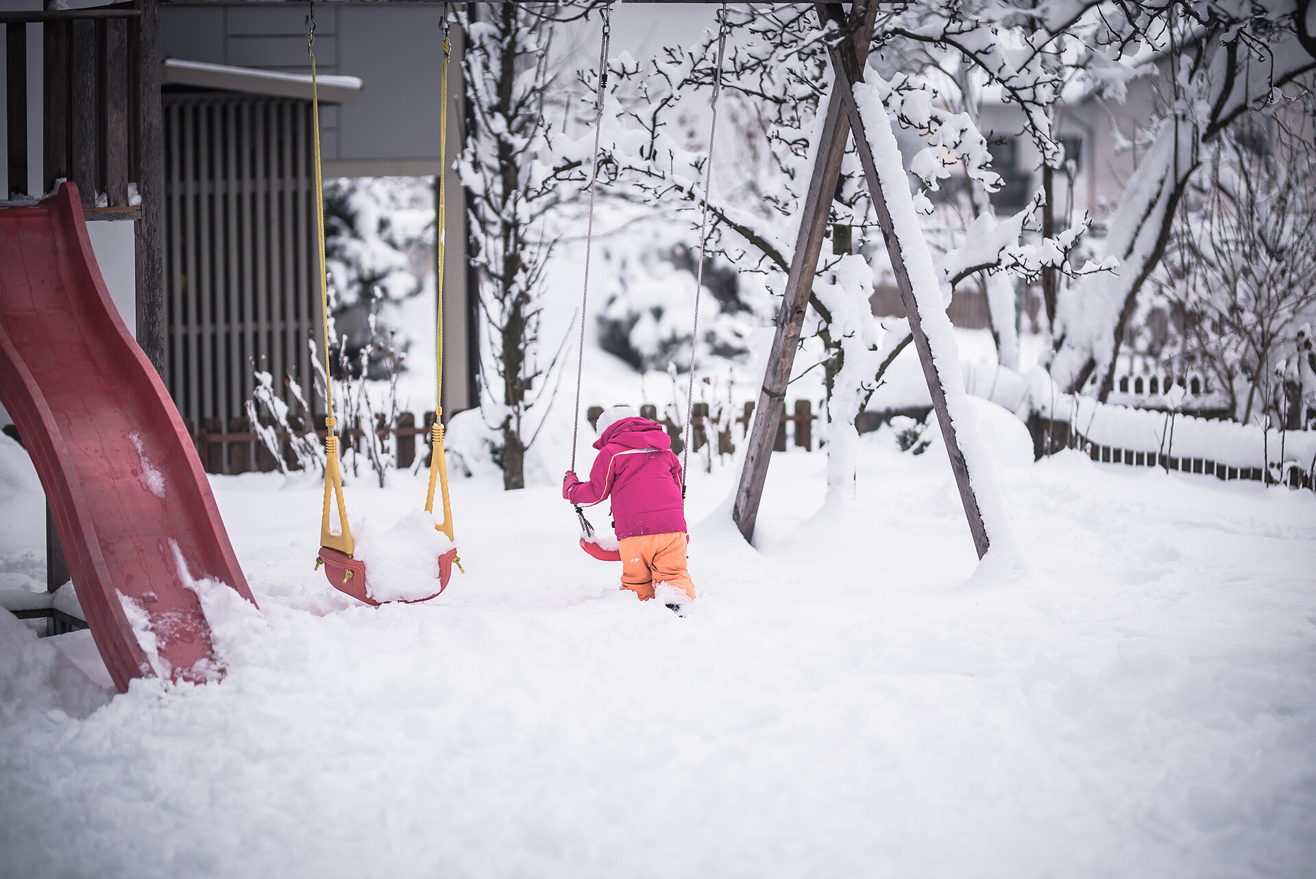 play ground winter