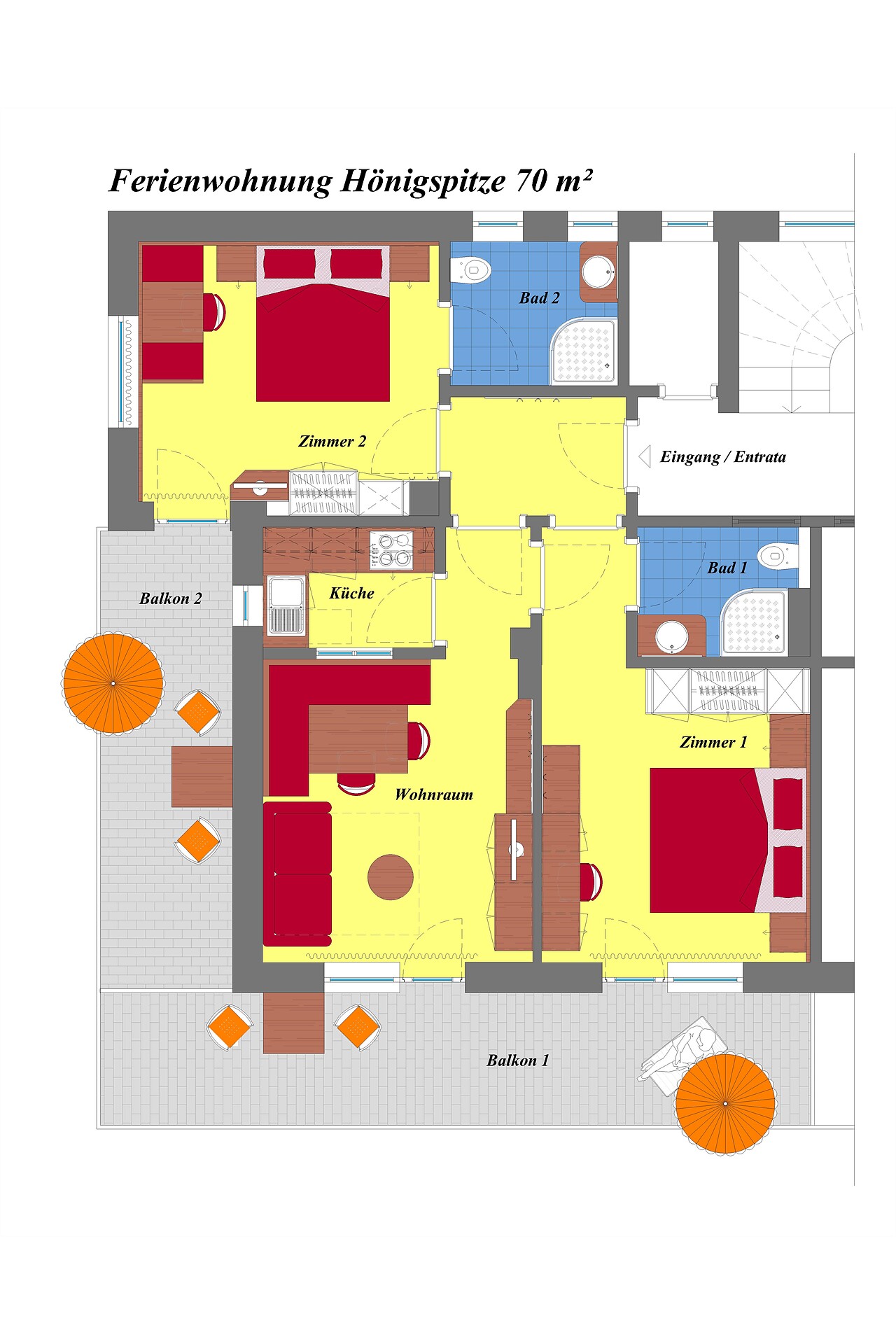 Apartment for 4