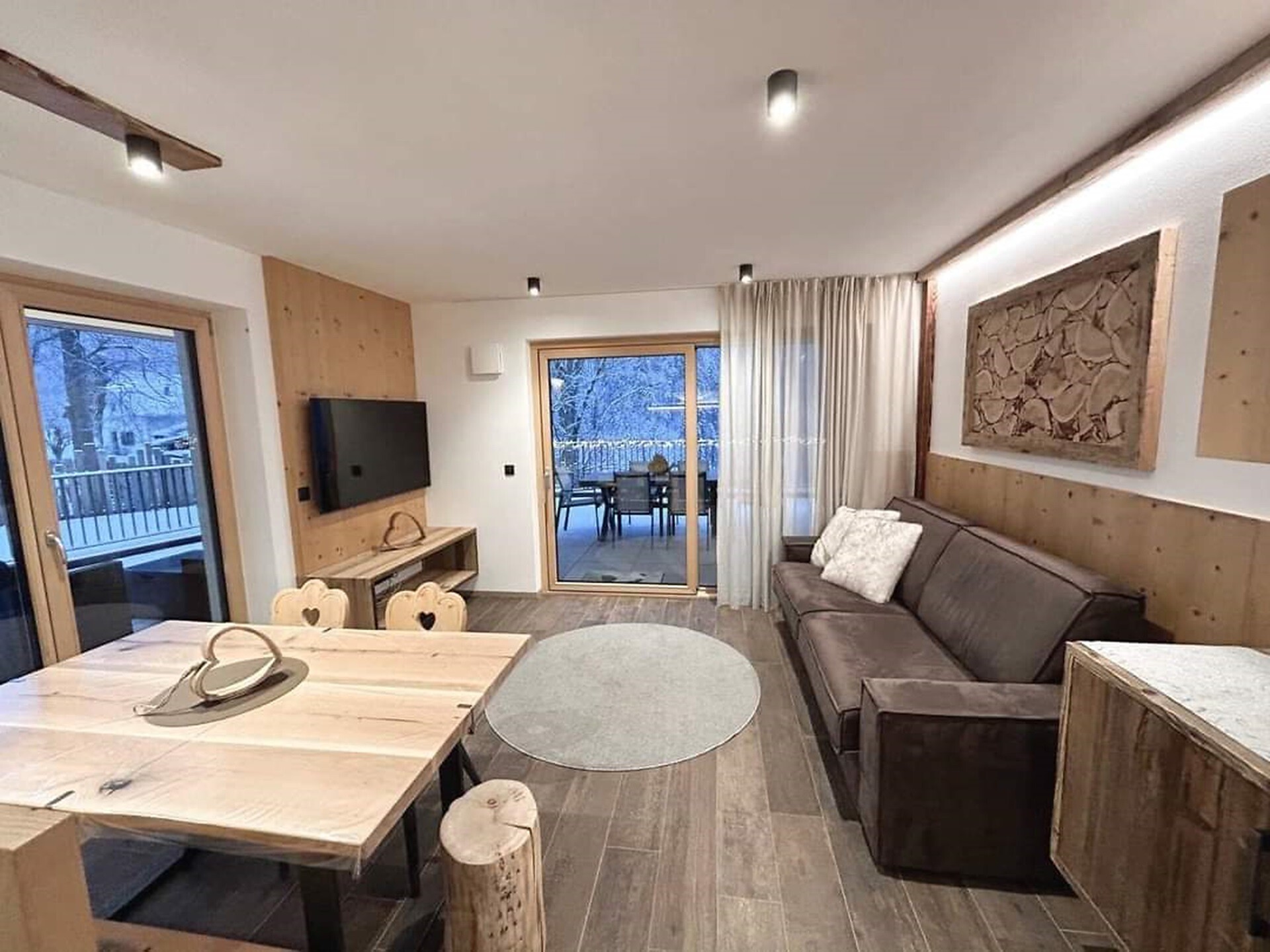 Luxuriose Wohnzimmer Kuche