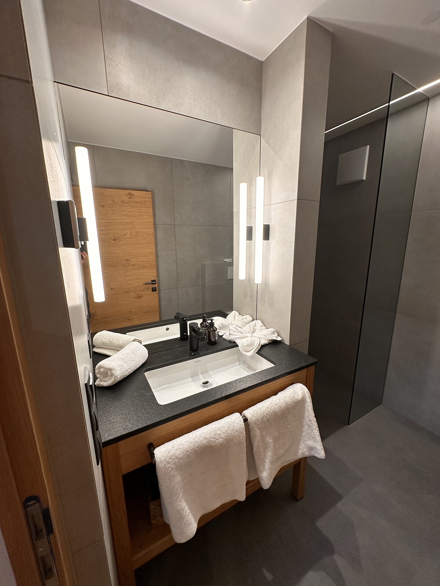 Bagno con doccia