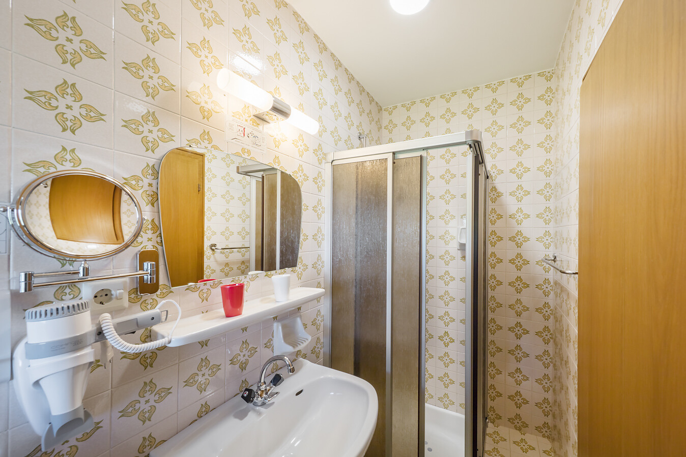 Badezimmer im Retrostyle