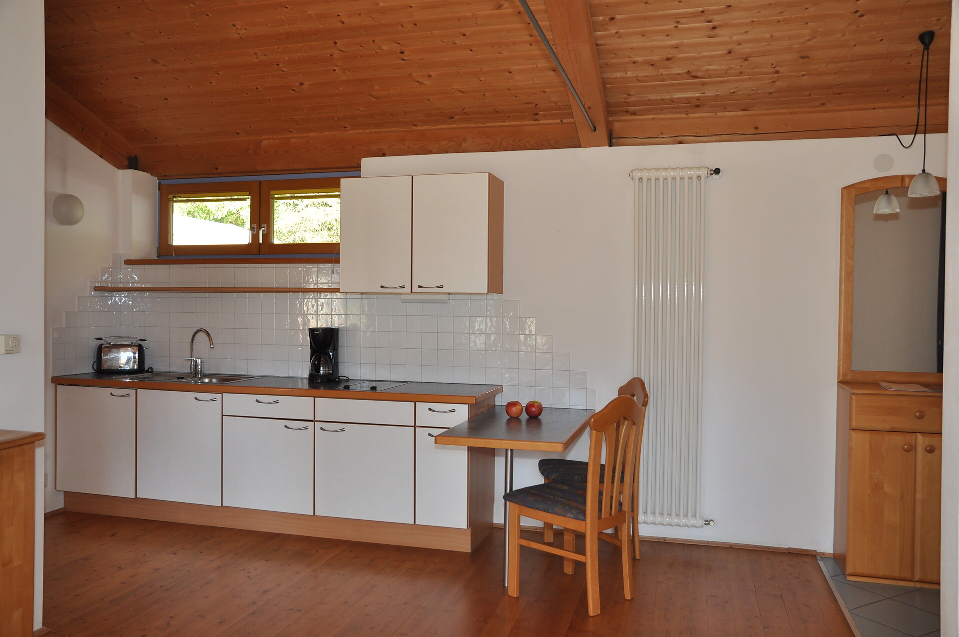 livingroom with kitchen