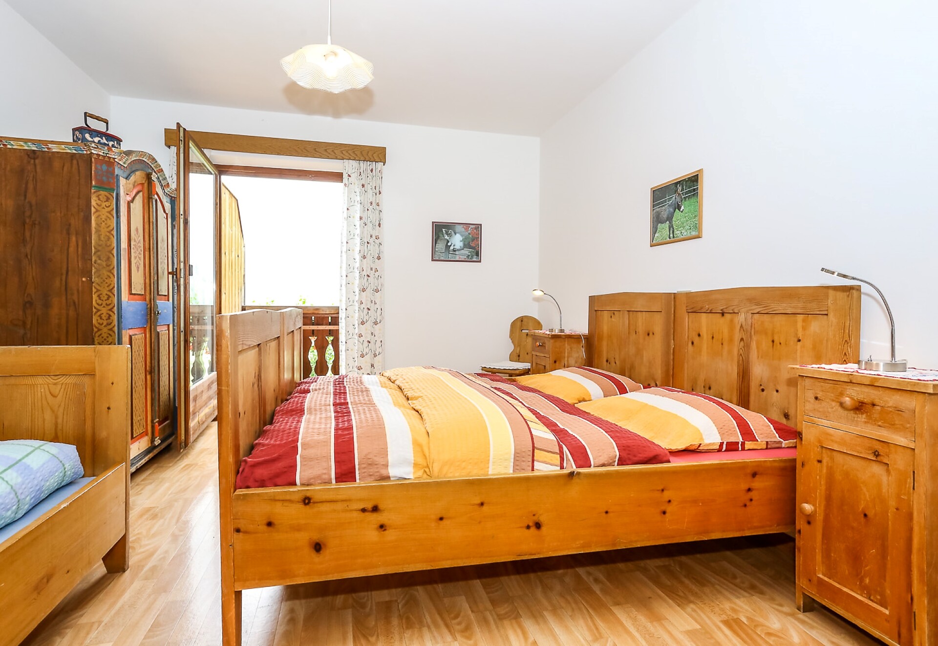 camera da letto con 3 letti appartamento " Philipp"