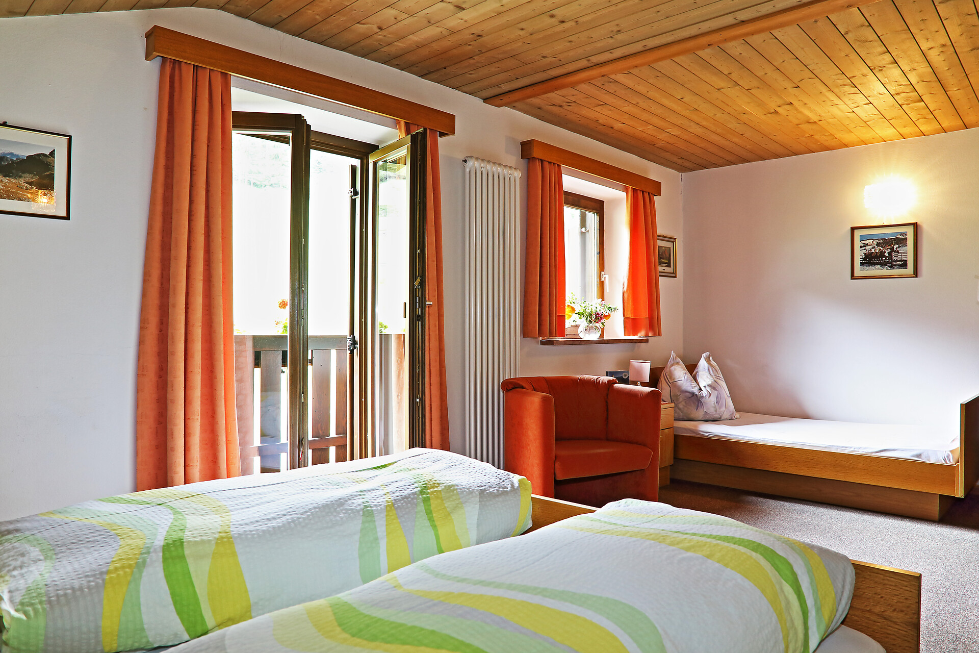 Doppelzimmer in der Mansarde