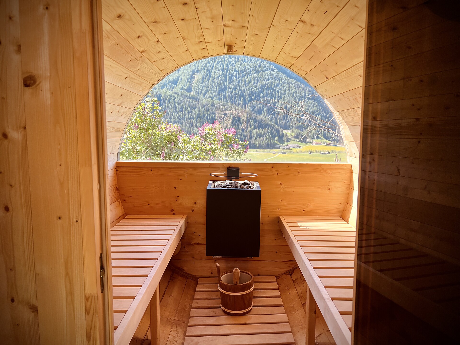 sauna a botte