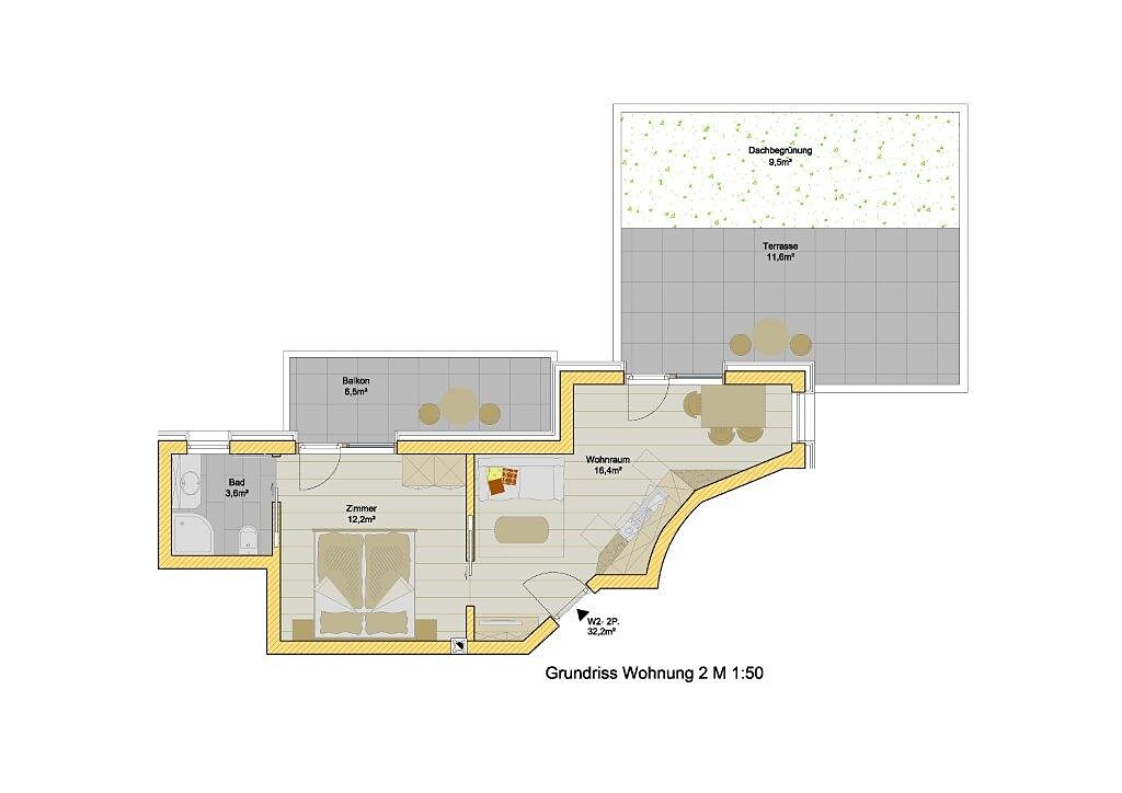 Apartment 2 Personen