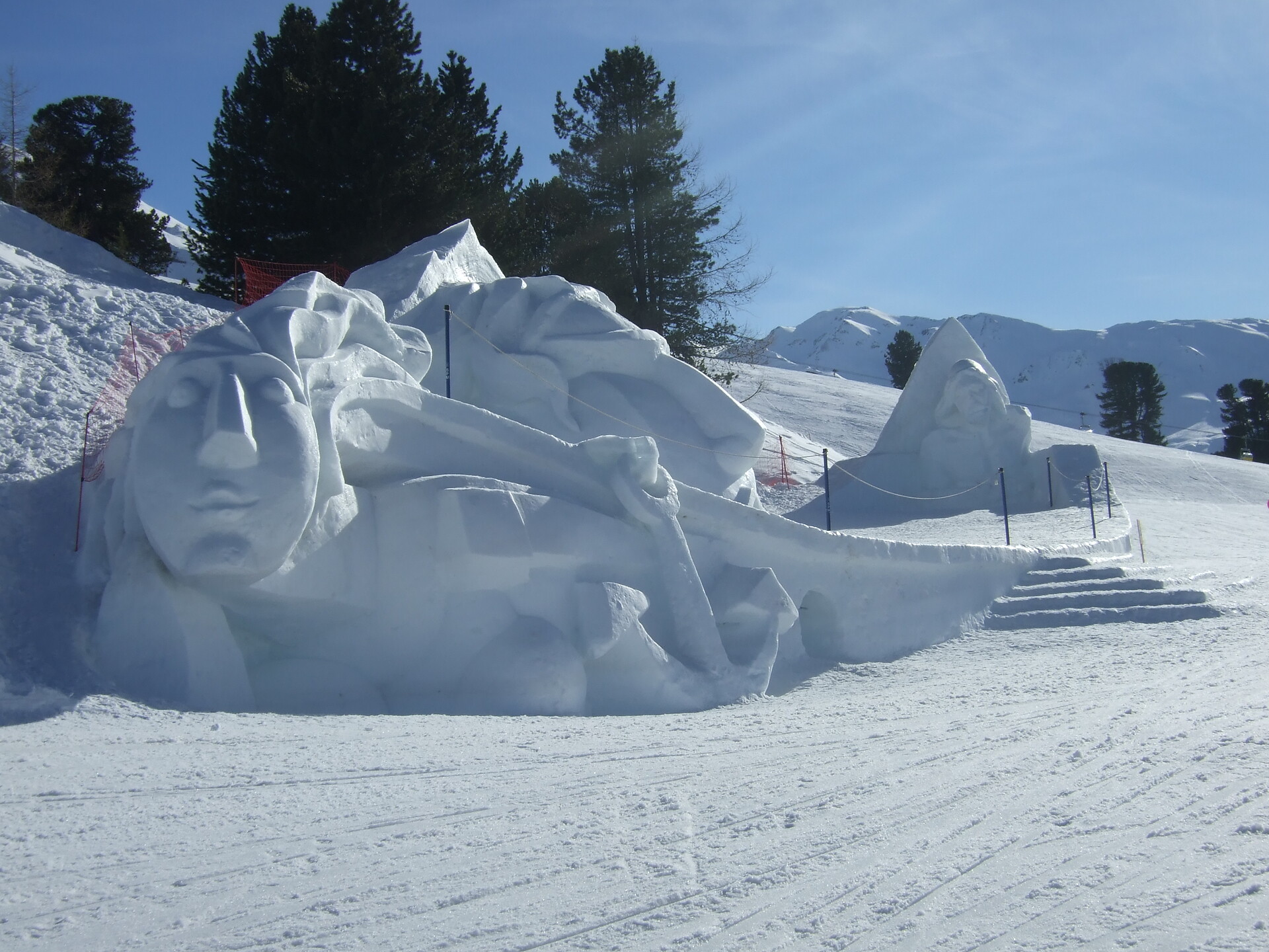 Art at the ski resort