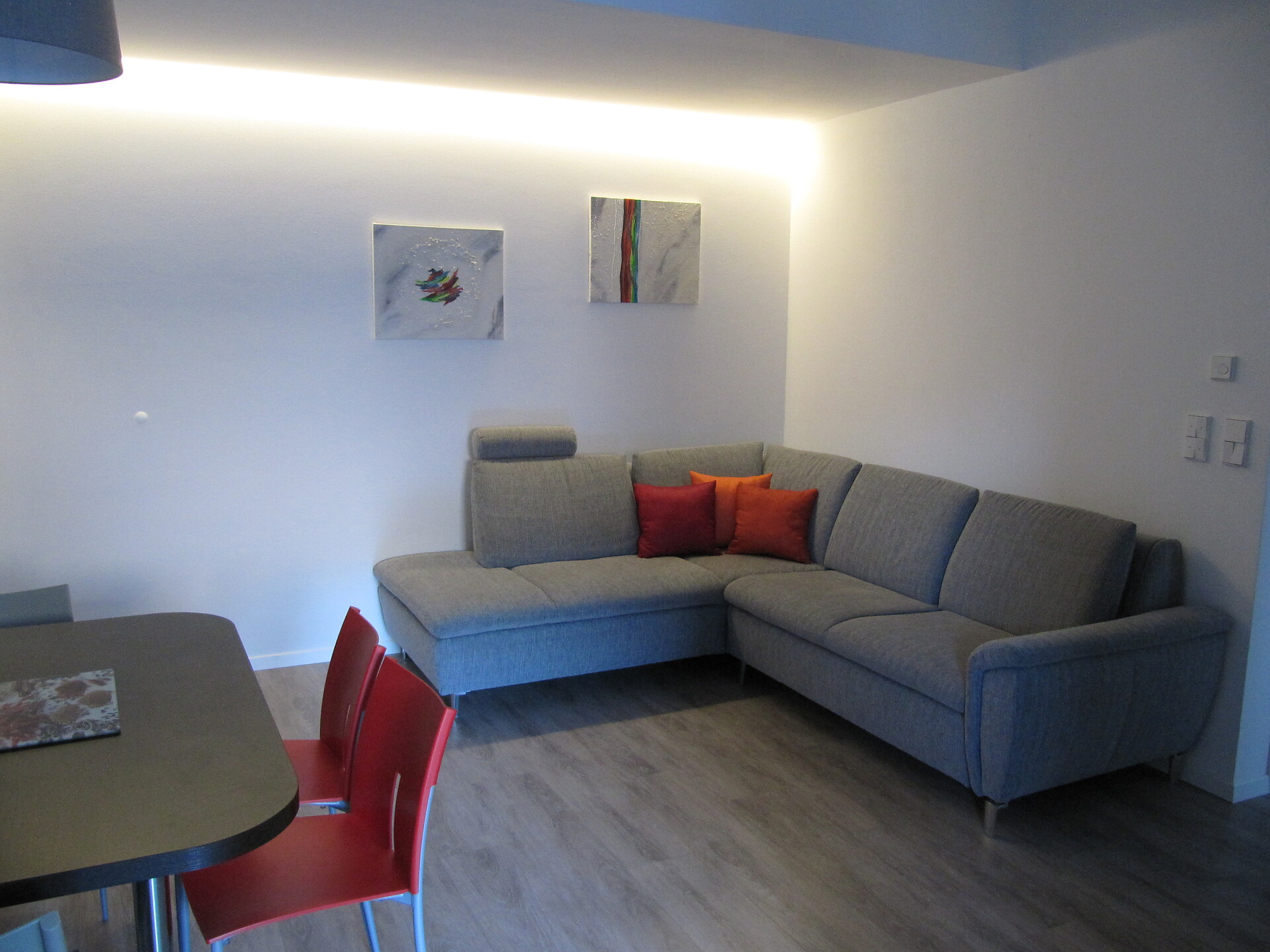holiday apartment living room
