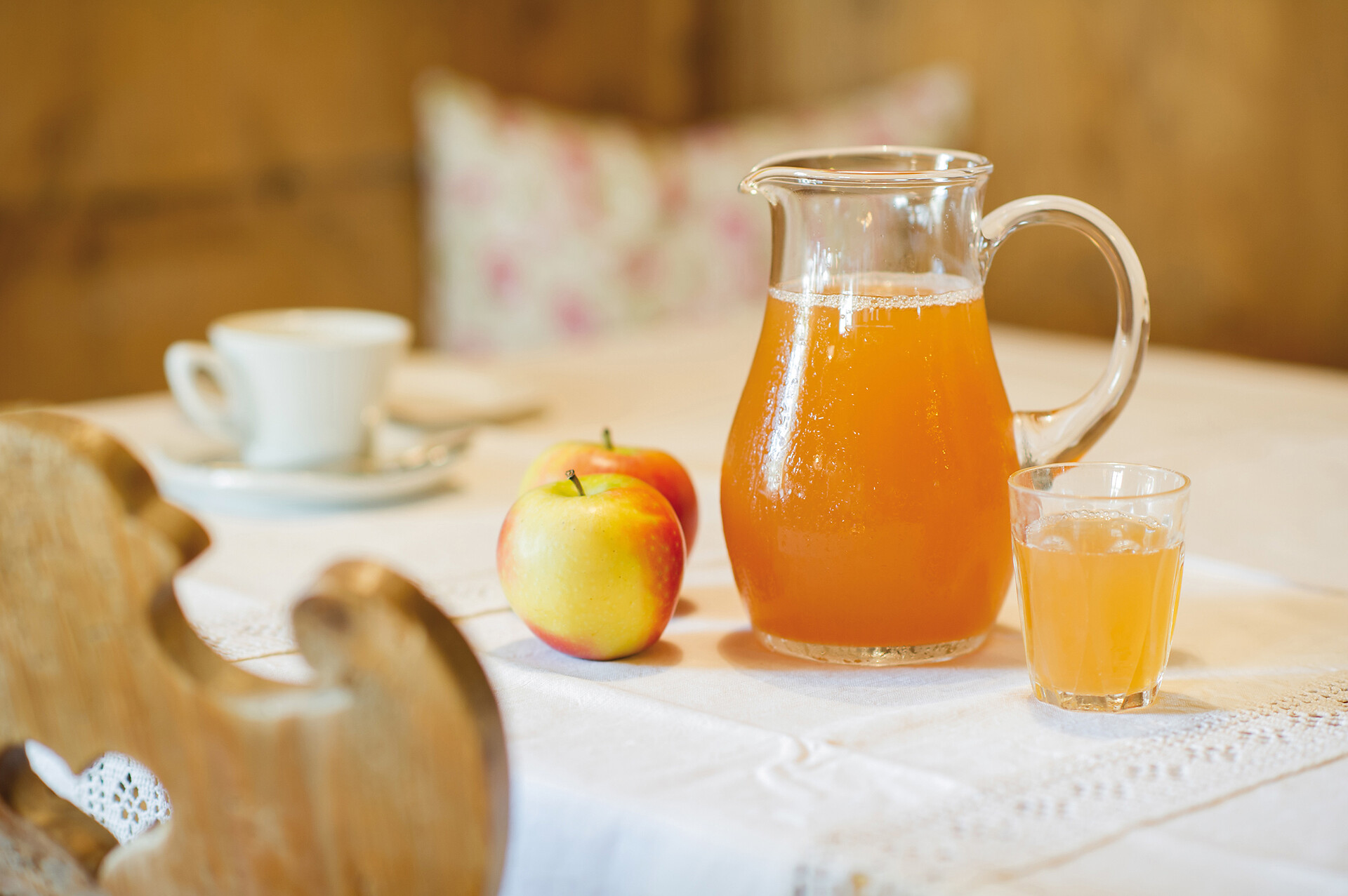homemade apple juice