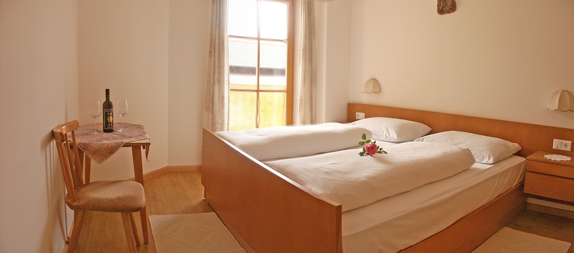 The apartments are furnished comfortable