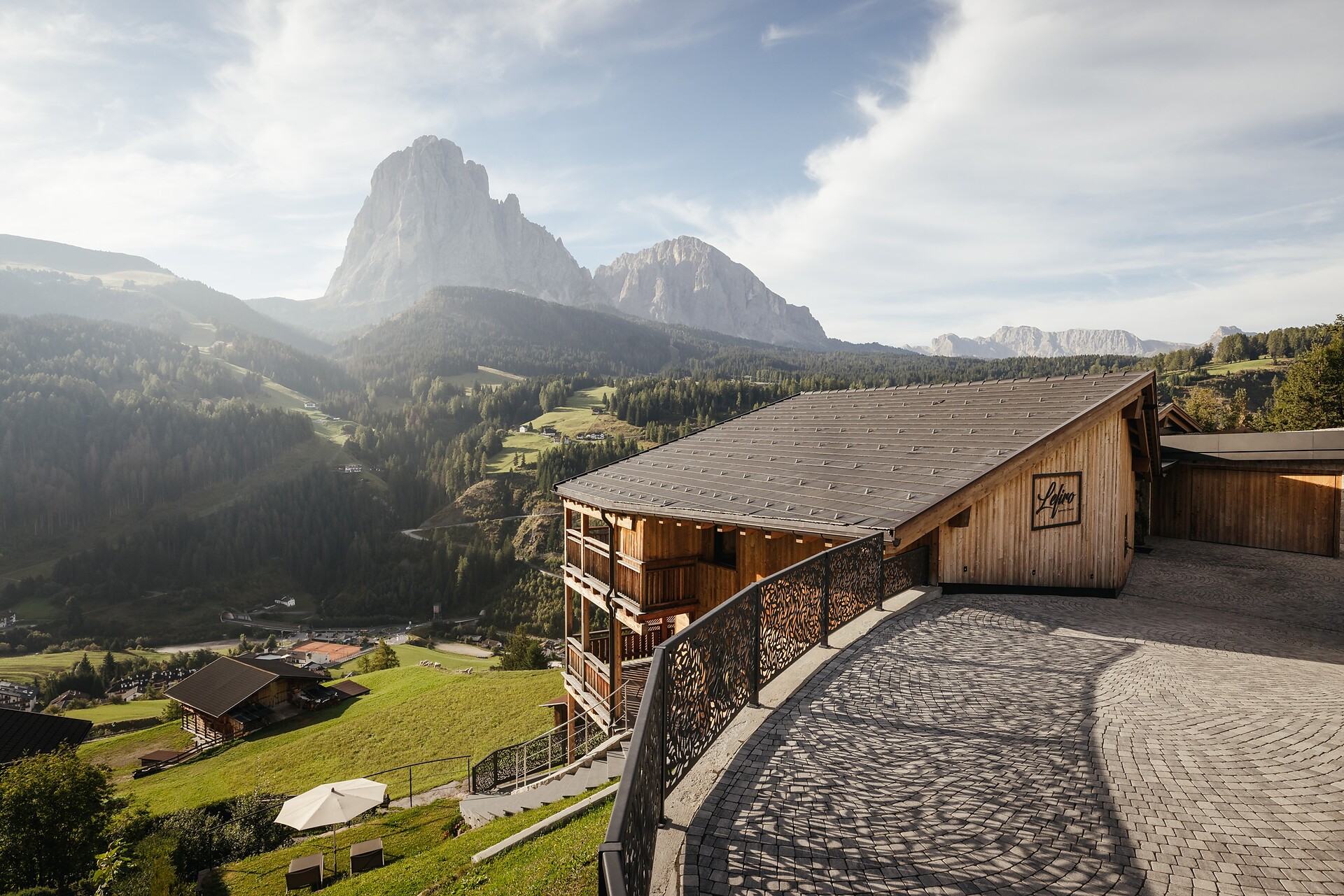Chalet Lefiro Ausblick