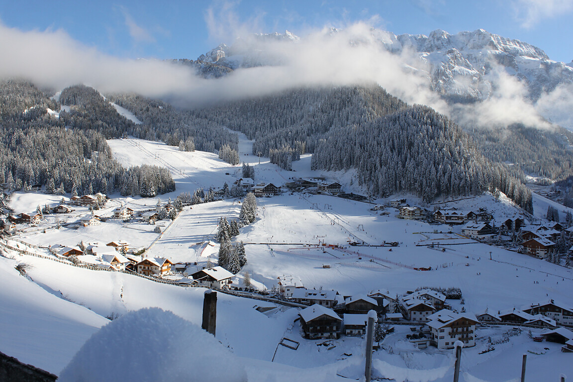 Garni Hotel Rosengarten inverno Sellaronda
