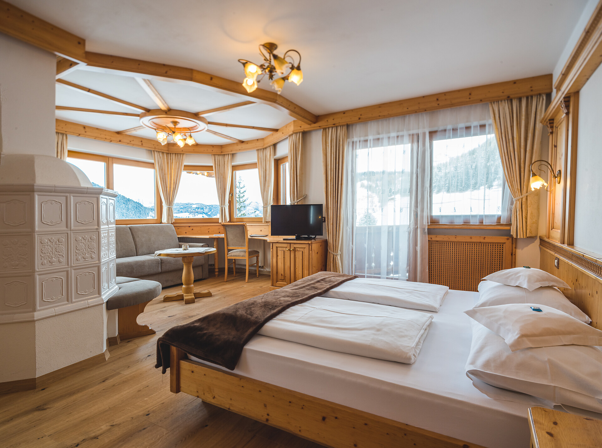 Garni Hotel Rosengarten Stanza Alpine Superior