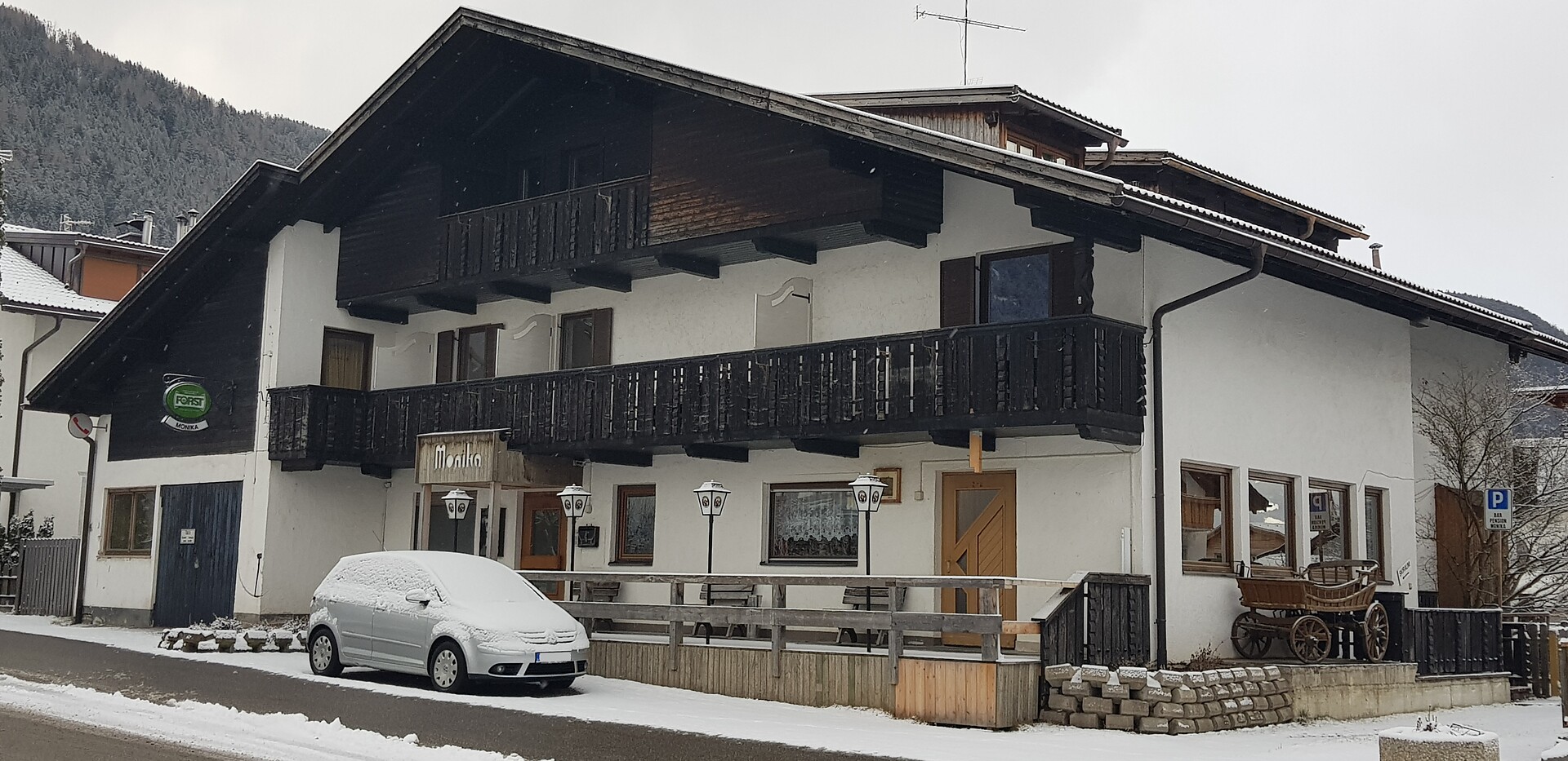 Albergo Monika d'inverno
