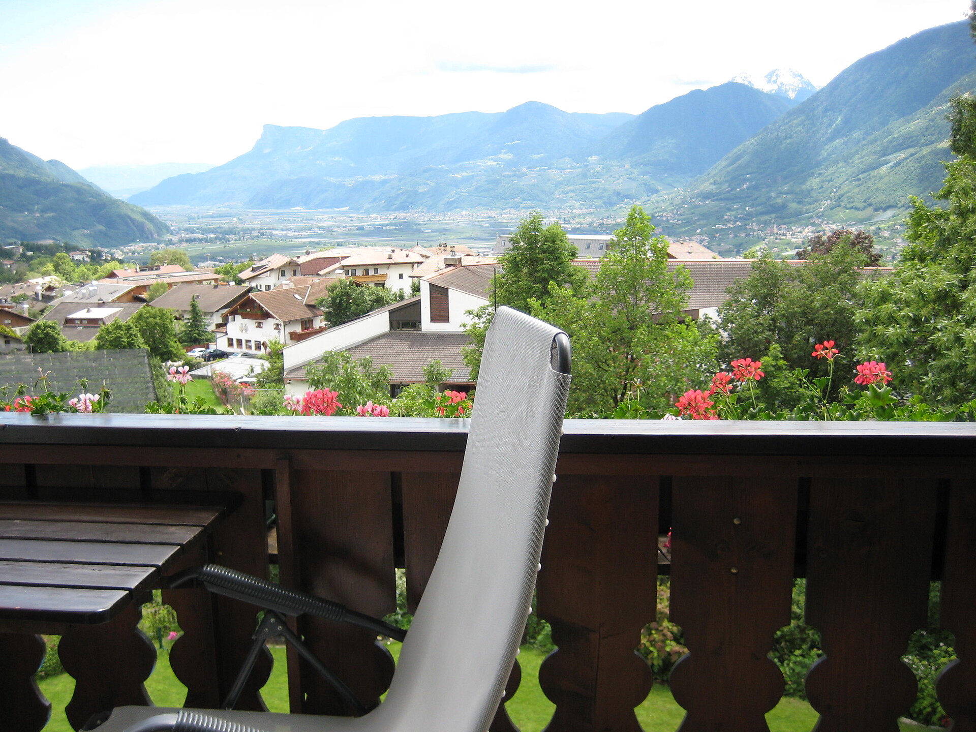 Aussicht Südbalkon