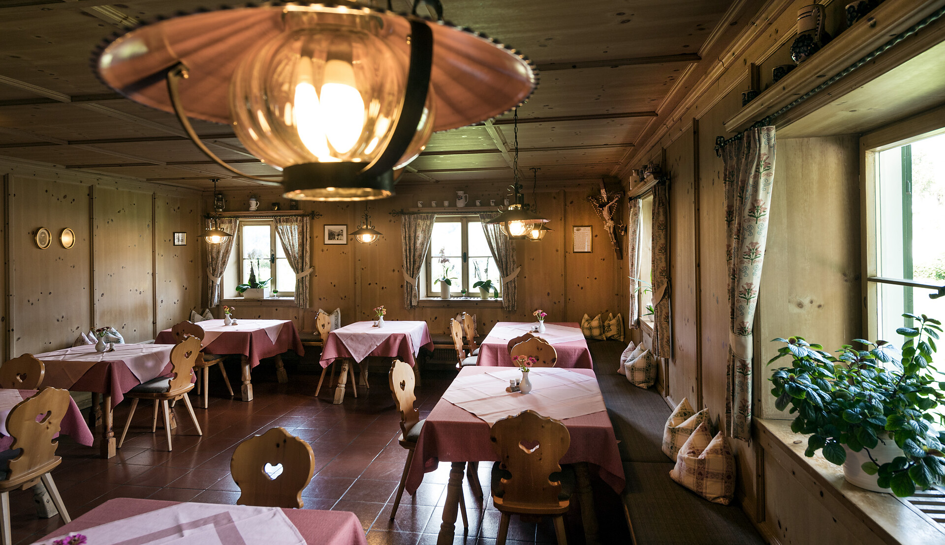 Typical tyrolean dining room