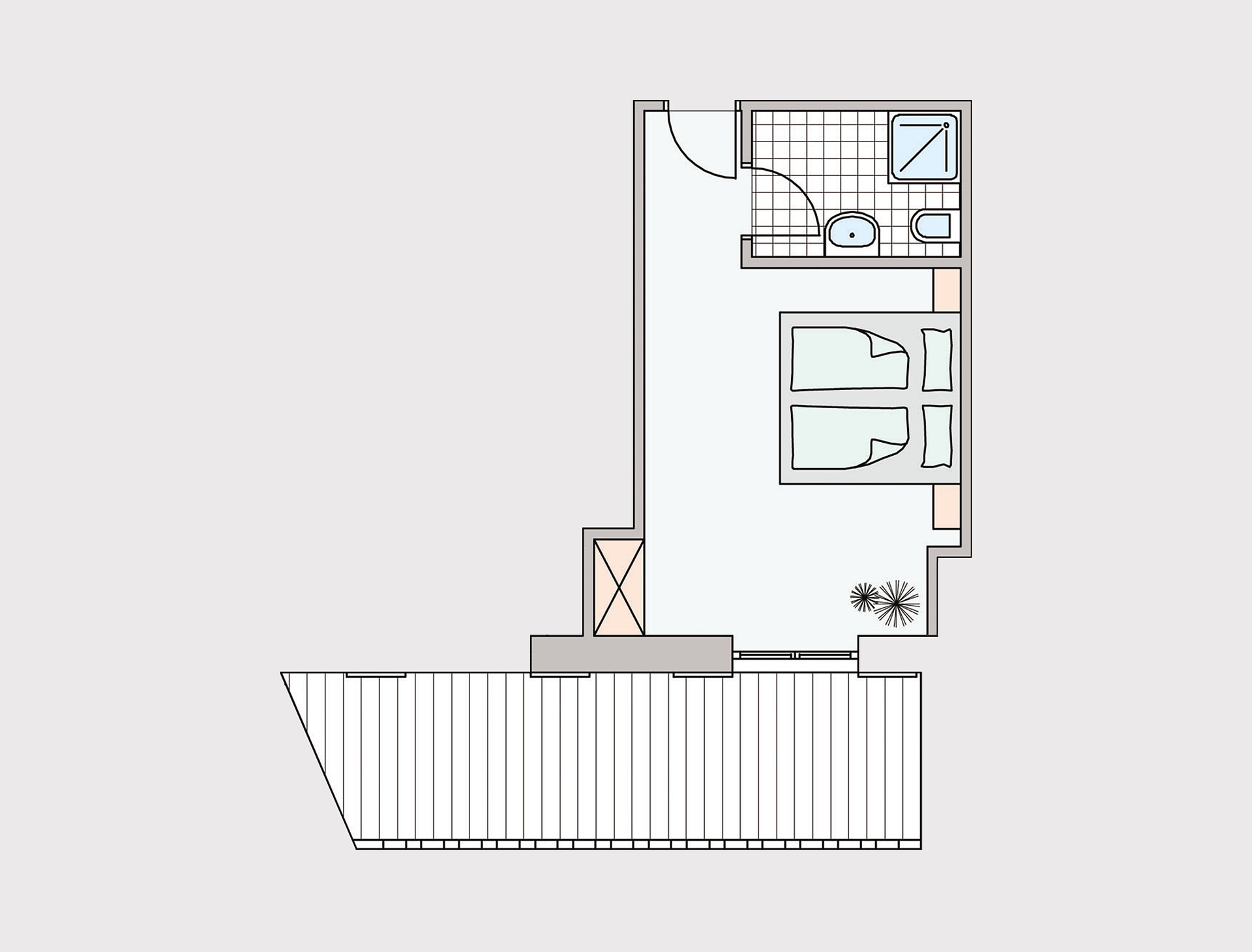 Comfort room 20m2