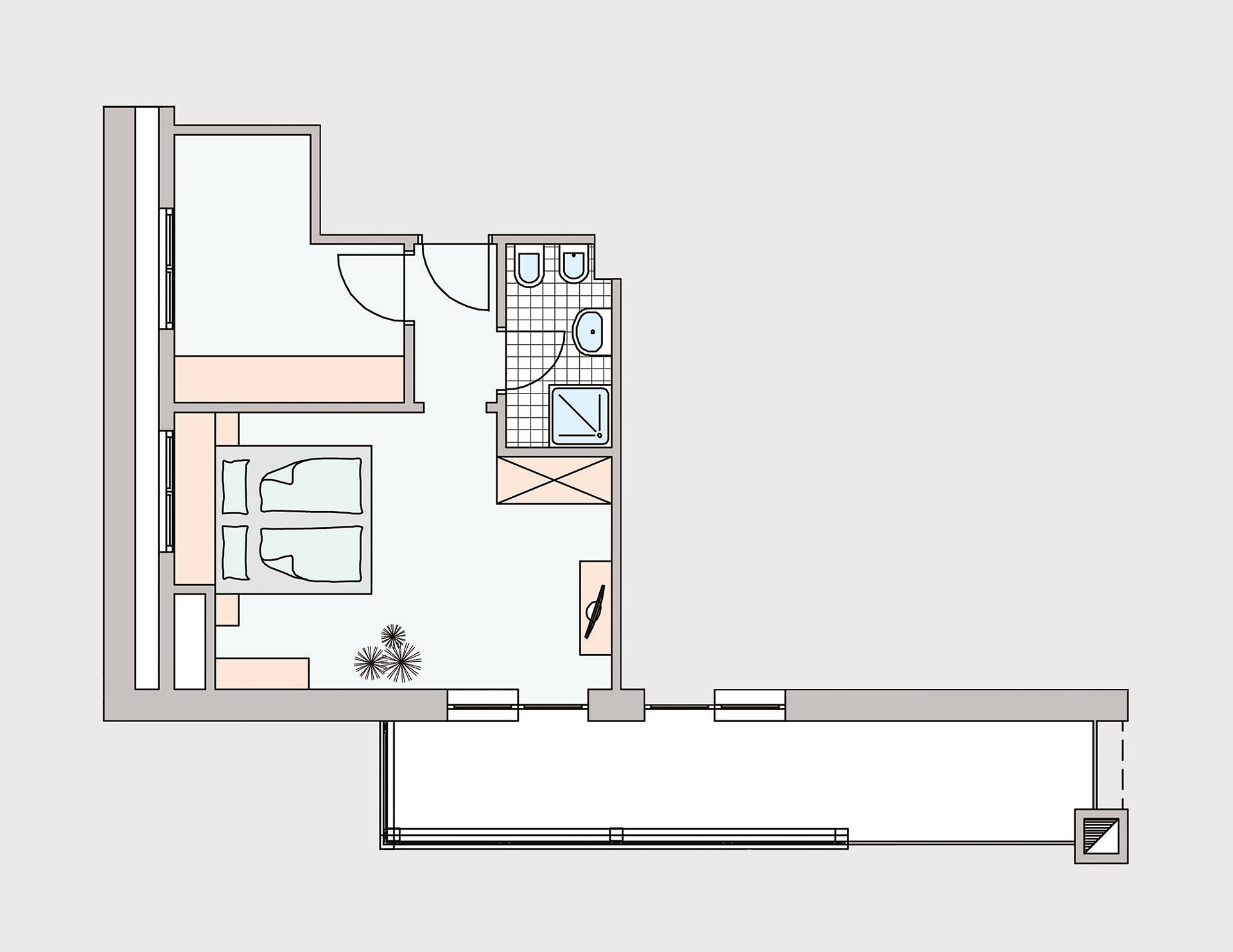 Appartament studio 30m2