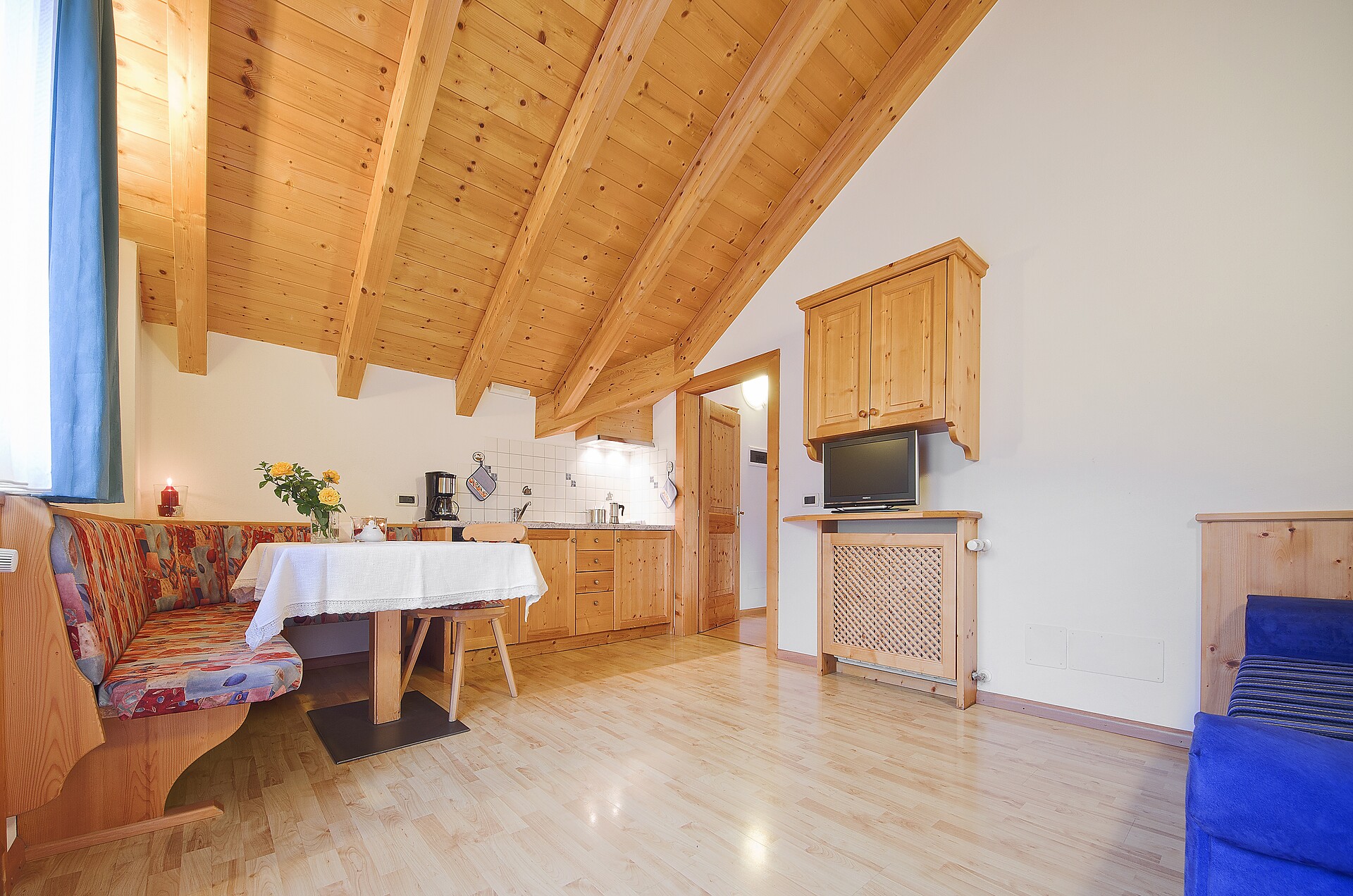 Wohnraum/Küche Zweiraumappartment