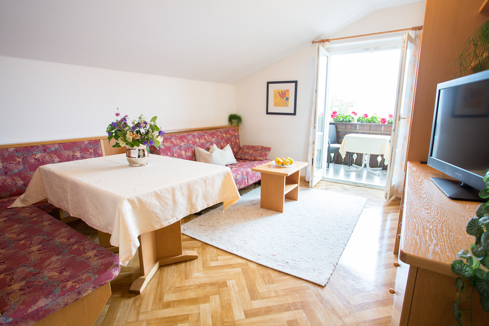 Apartment Meran, living room