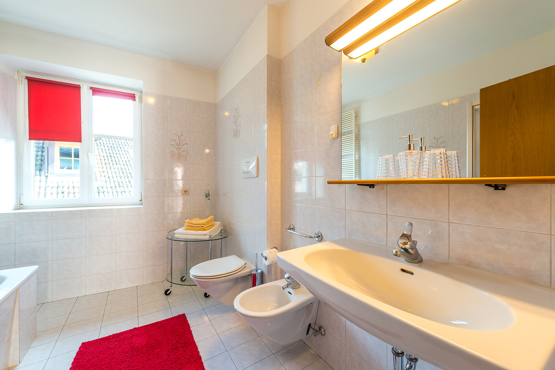 bathroom appartment Flieder