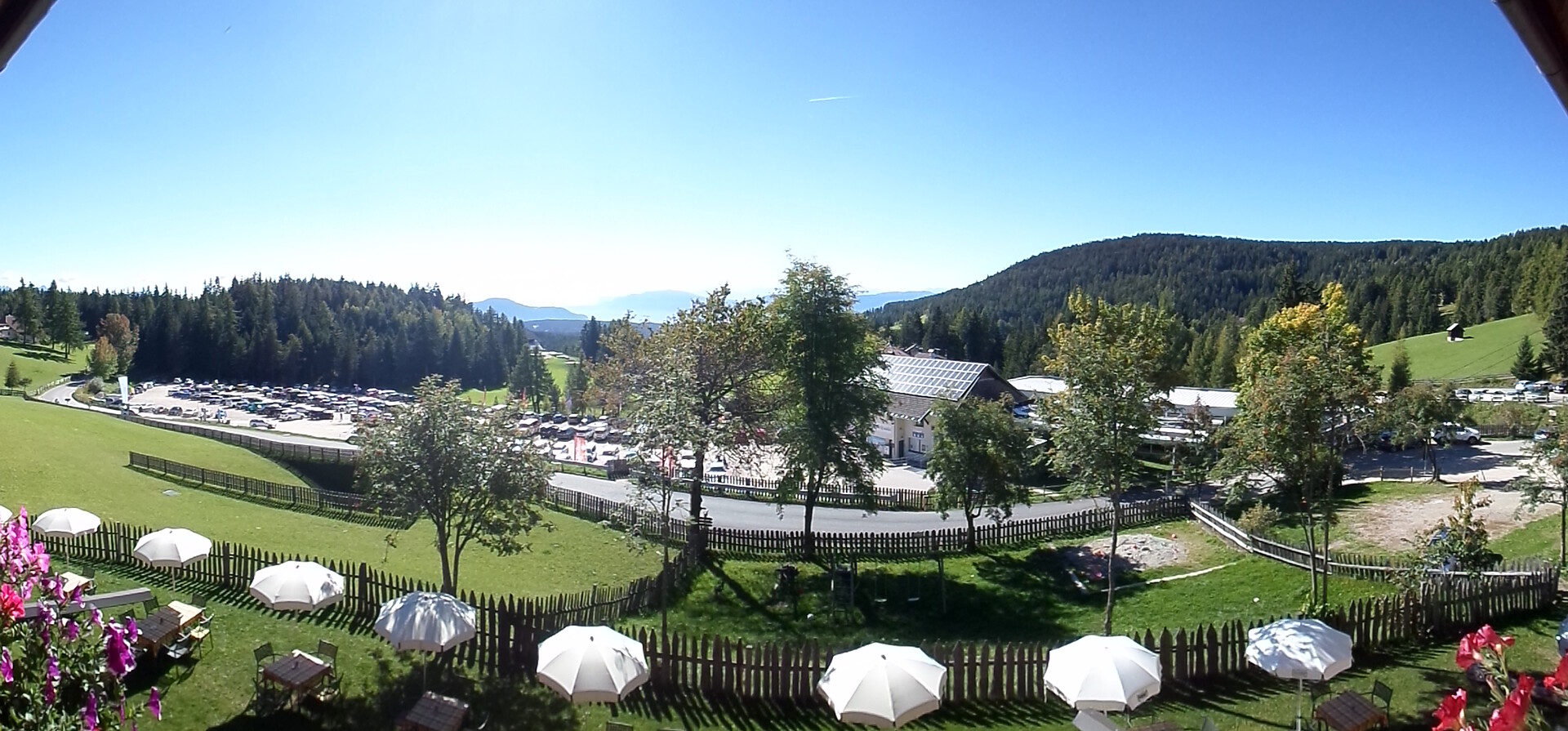 View from the balcony