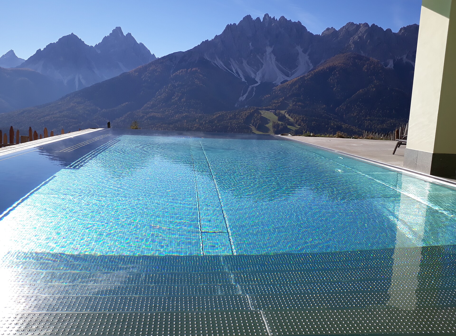 Pool in summer