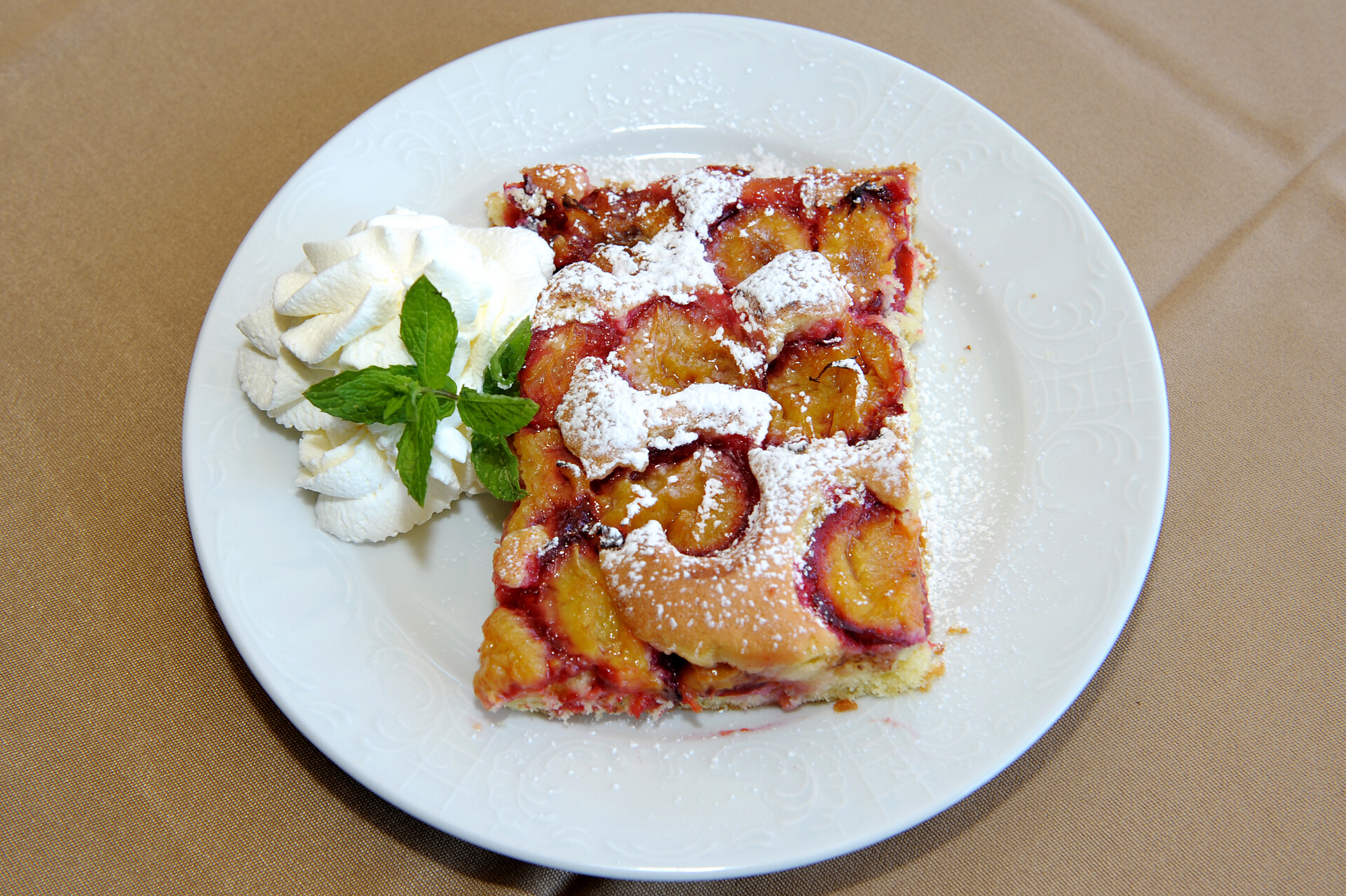 Plum cake