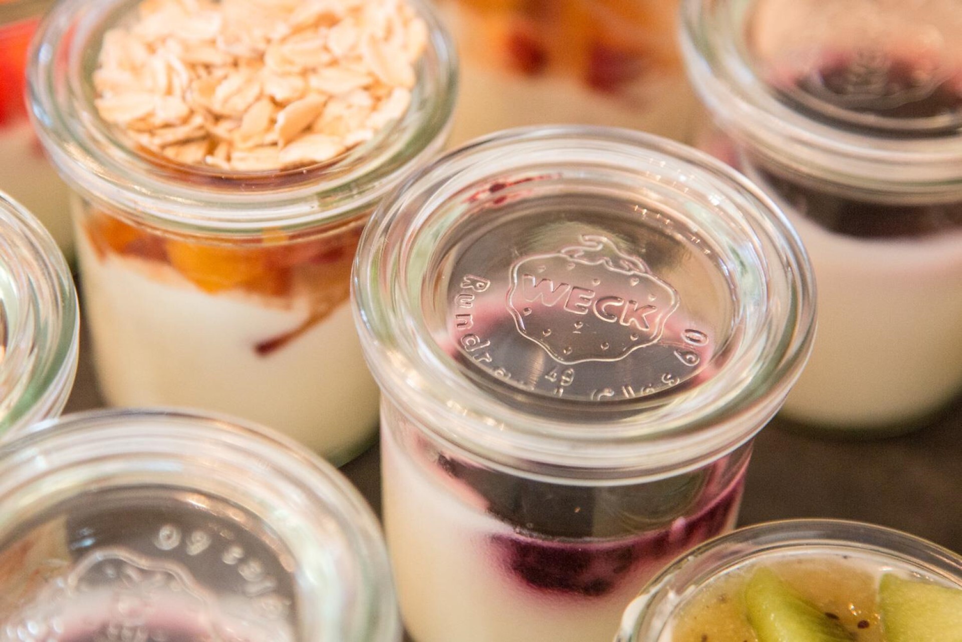 Hausgemachtes am Frühstücksbuffet