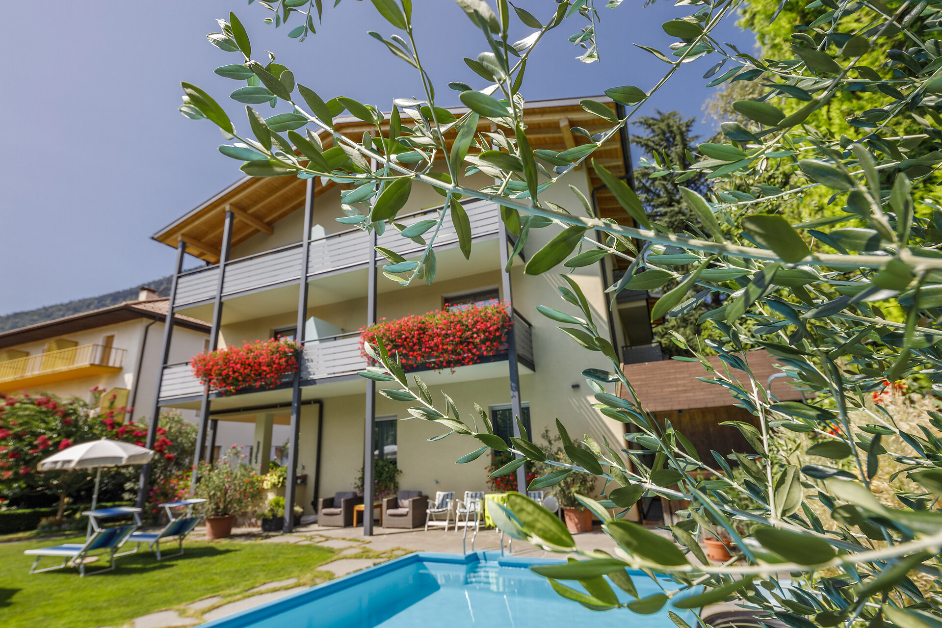 Garten mit Pool