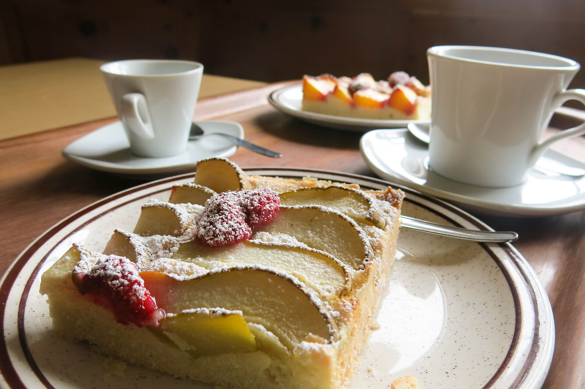 crostata con frutti