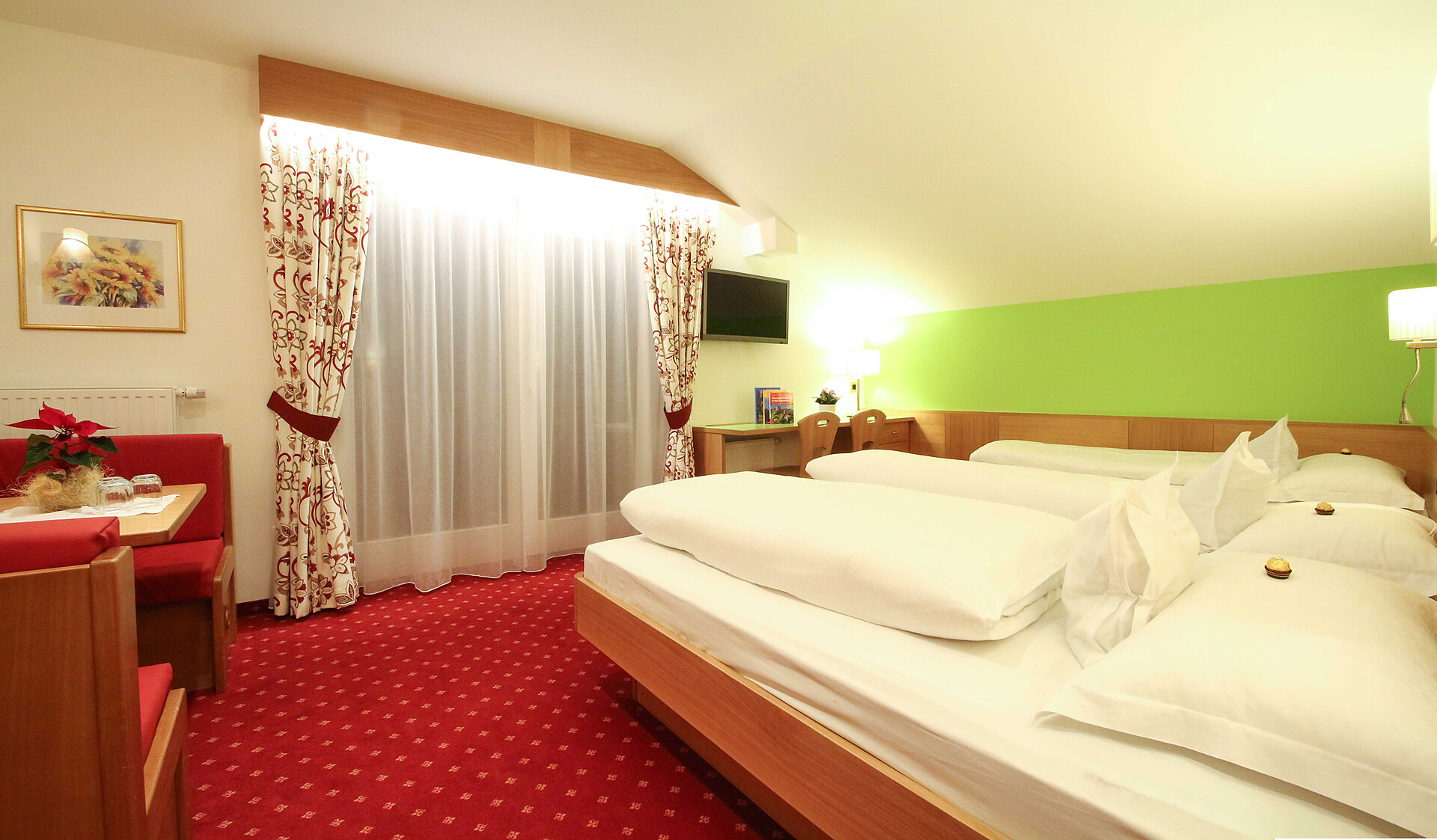Triple bedroom Superior with balcony