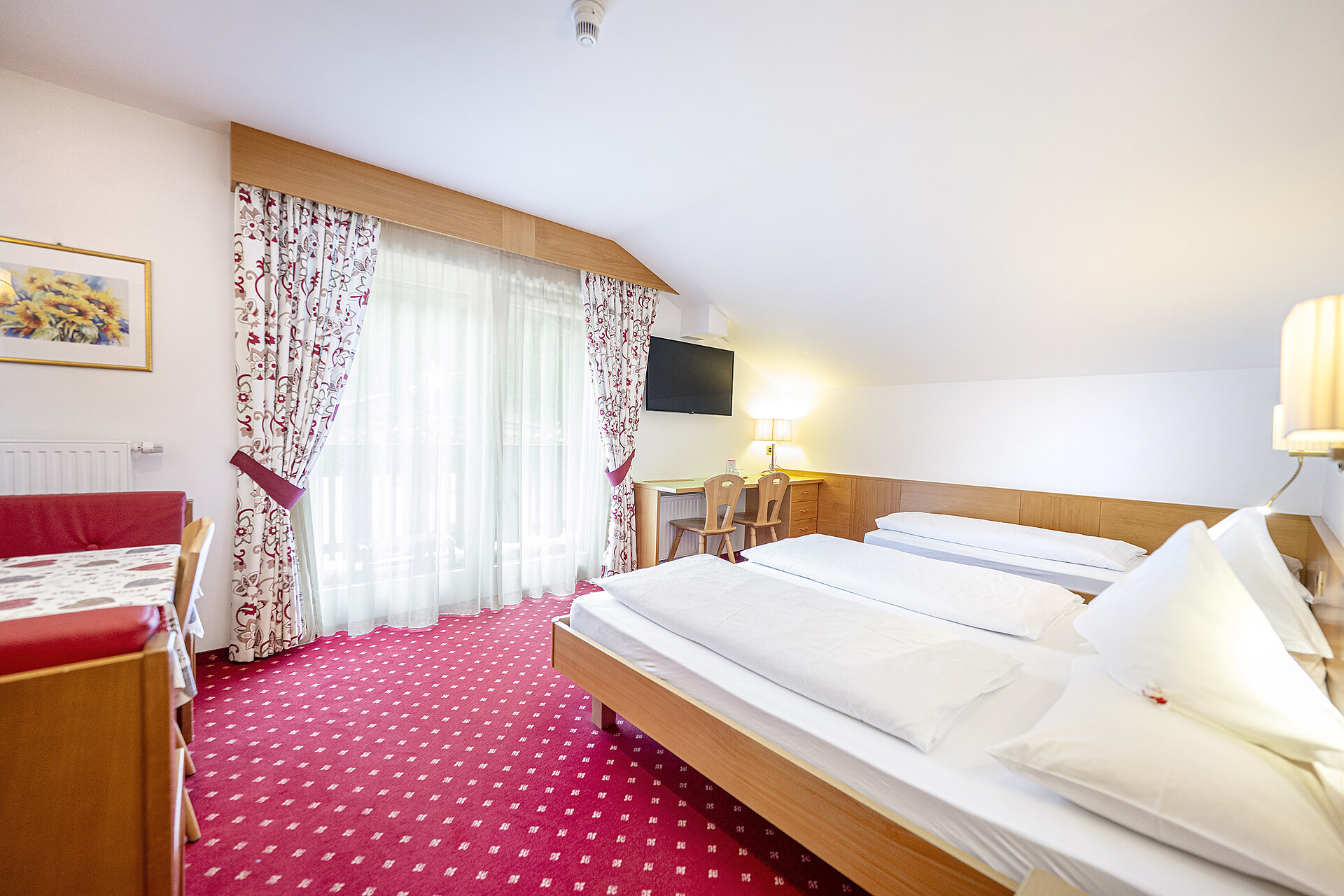 Triple bedroom Superior with balcony