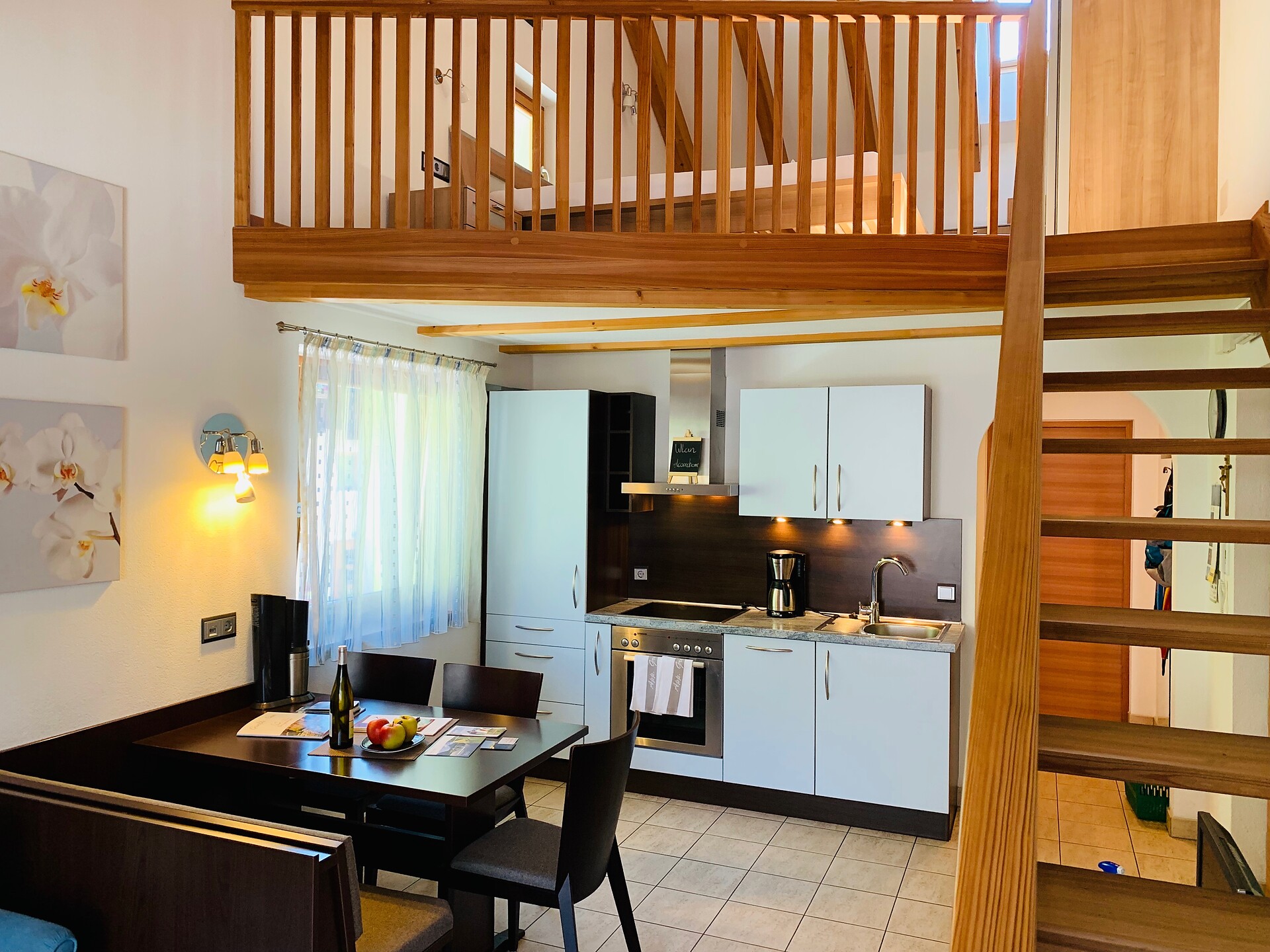 kitchen from the apartment Enzian