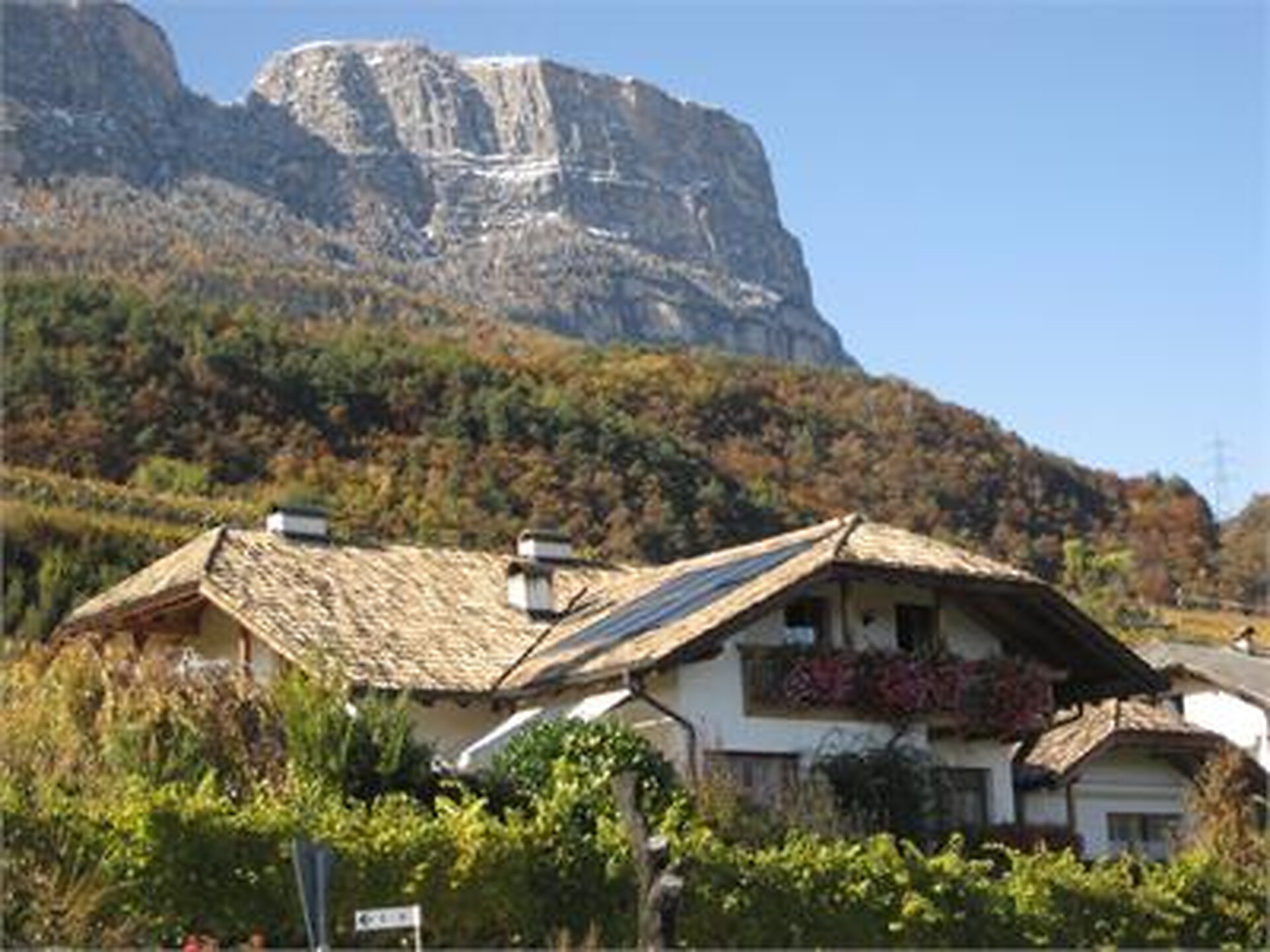 Urlaub auf dem Bauernhof in Südtirol/Eppan/St.Pauls FeWo auf dem Gfillhof