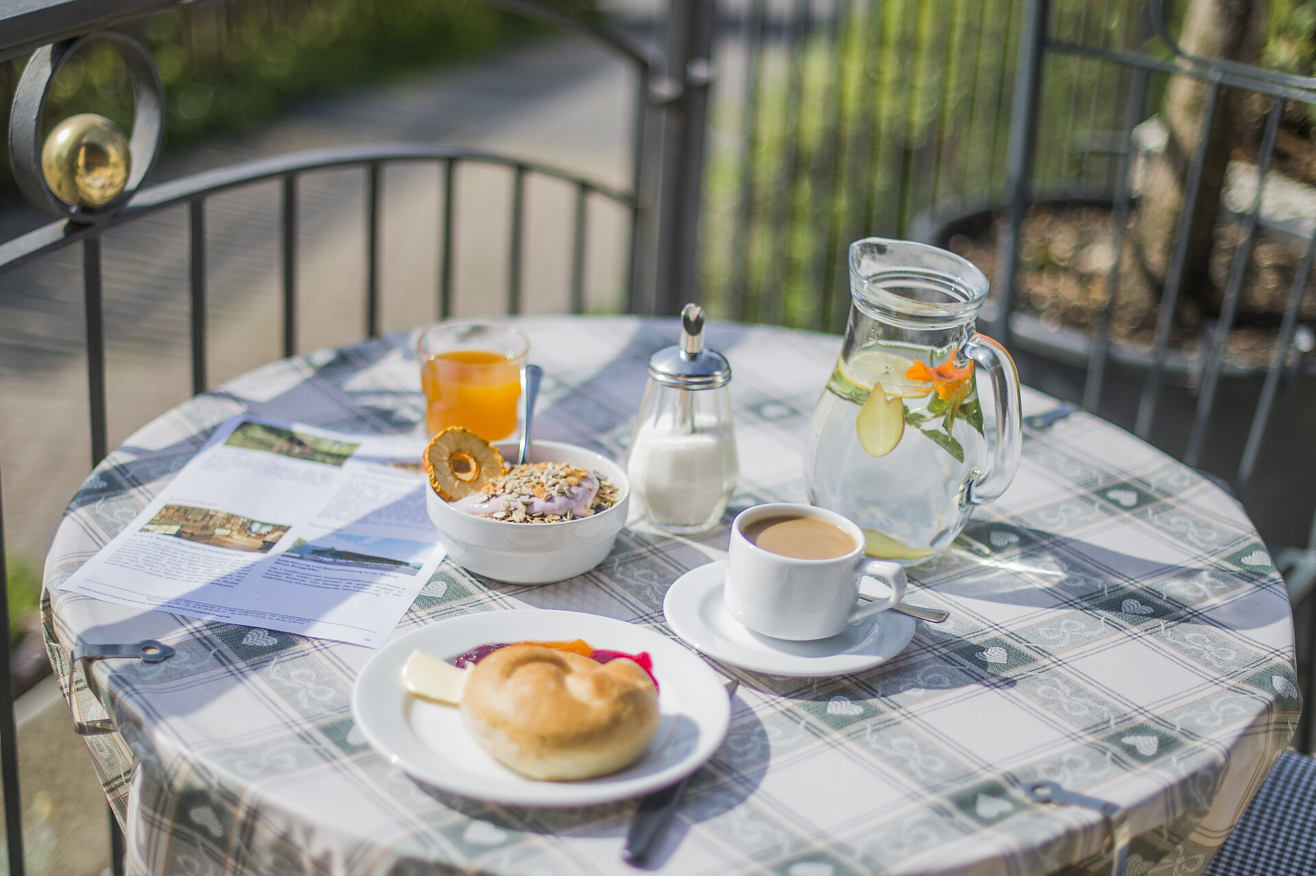 Colazione in terrazza