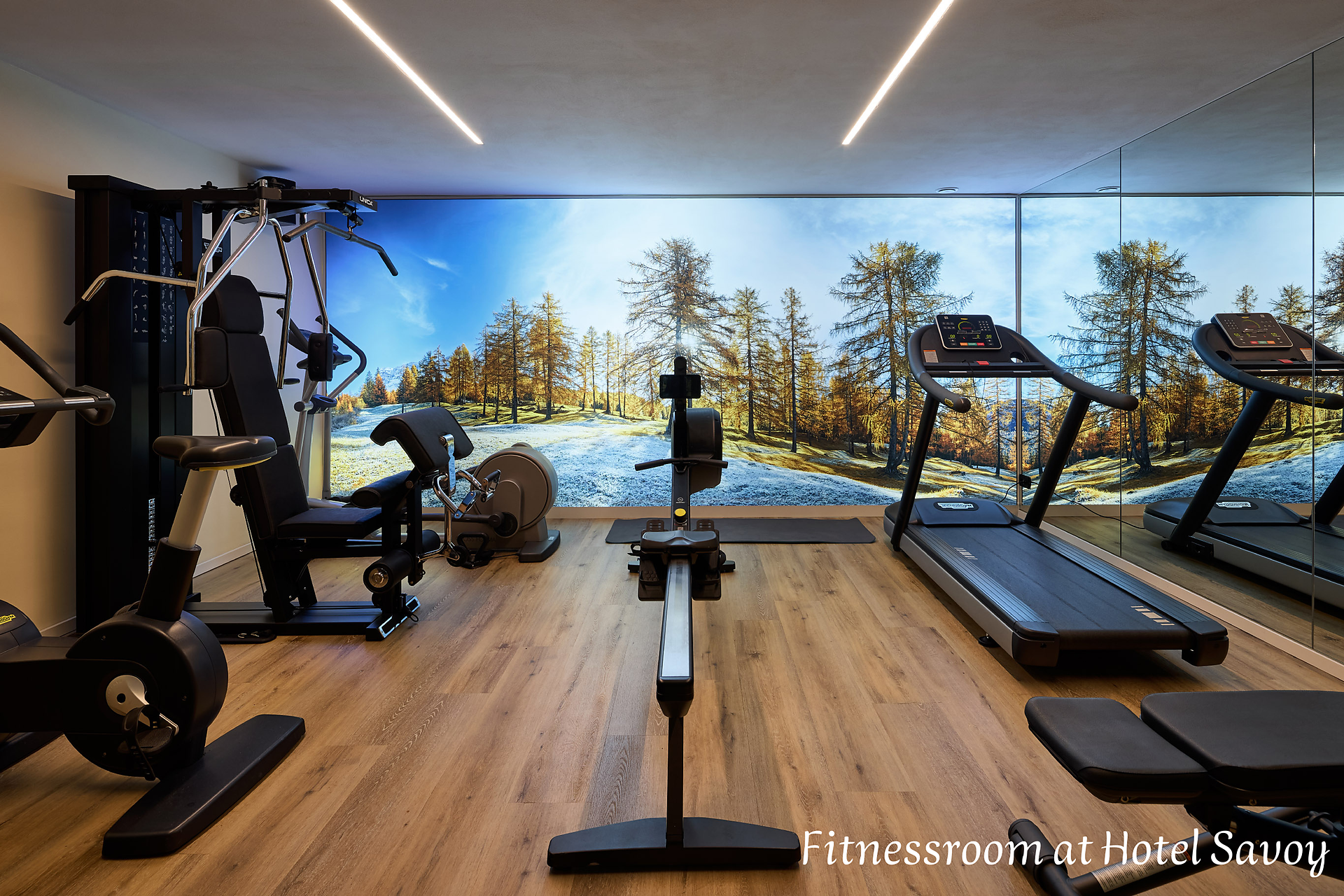 Fitnessroom at Hotel Savoy