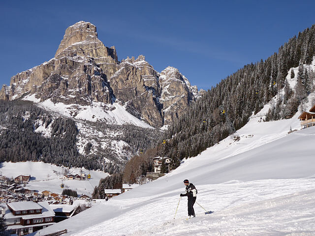 Ski runs starting from the hotel