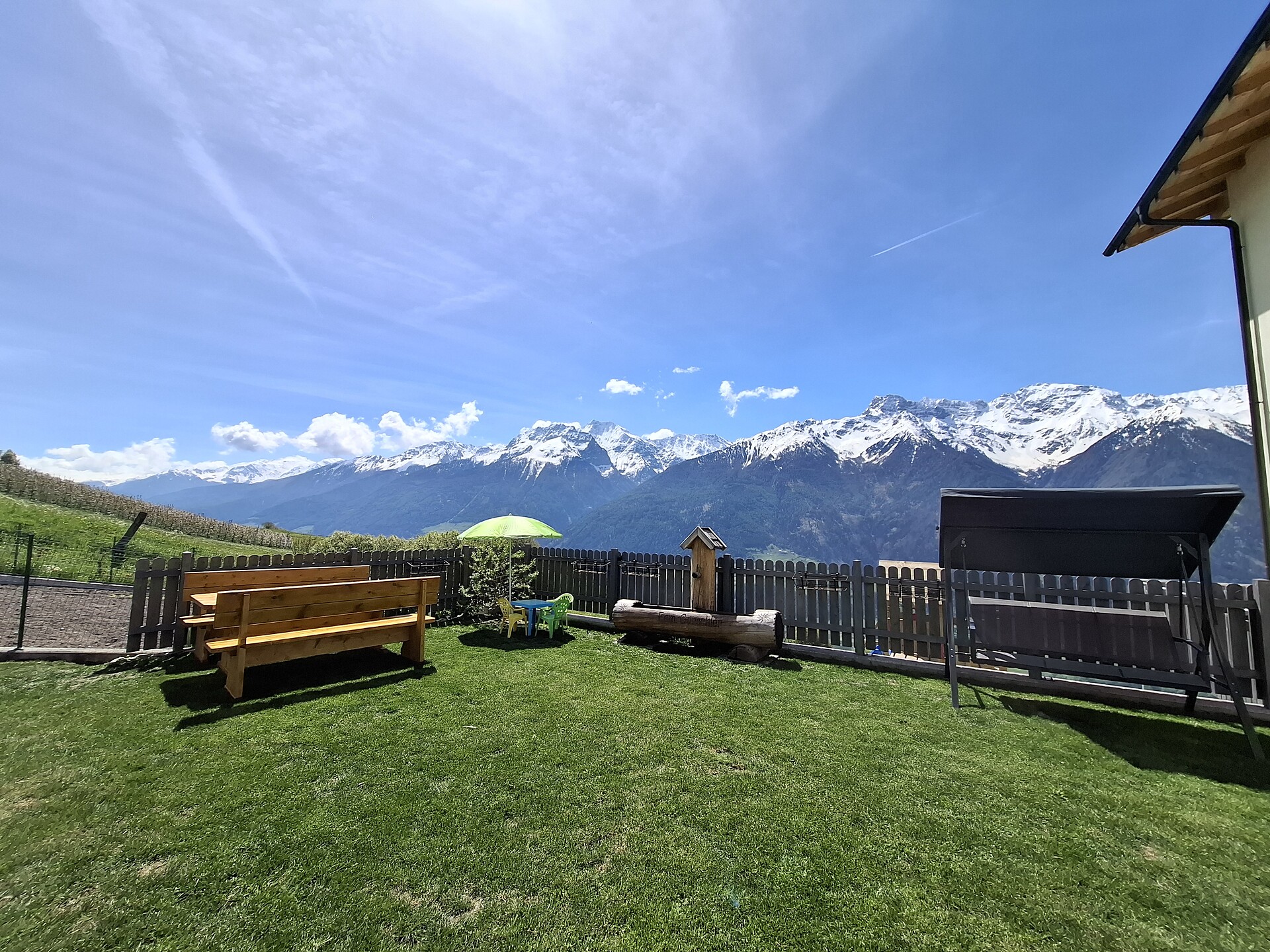 prato per prendere il sole